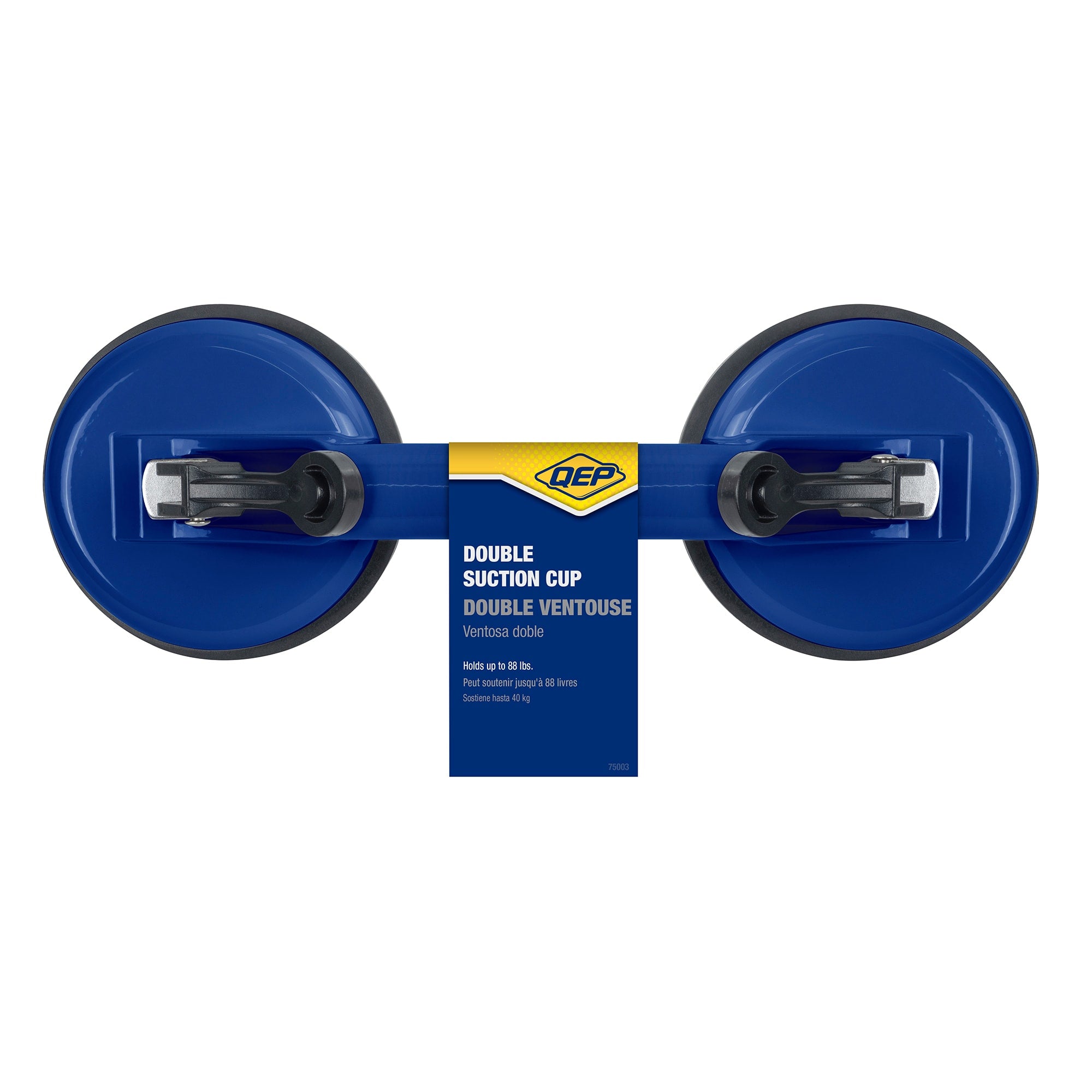 Double Suction Cup for Non-porous Large Tile - 88 lb. lift capacity - 7
