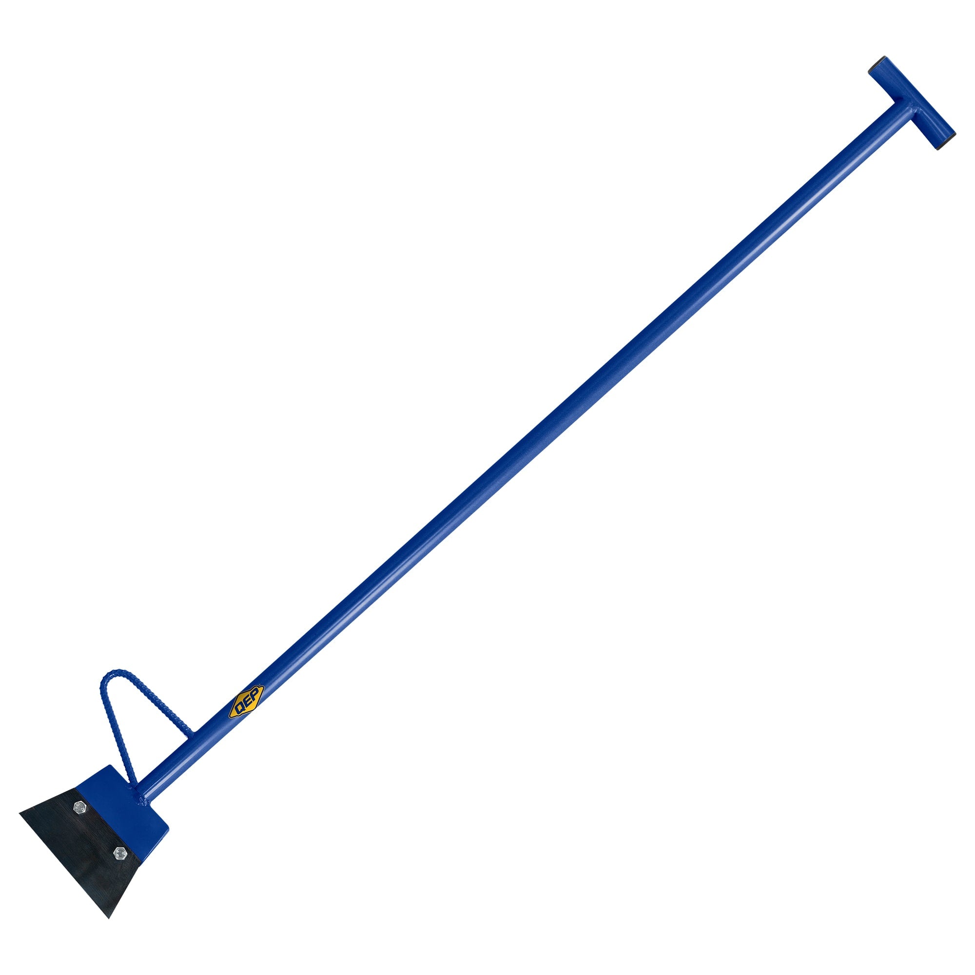 7" Wide Floor Scraper and Stripper with 48" Handle and Foot Peg - 1