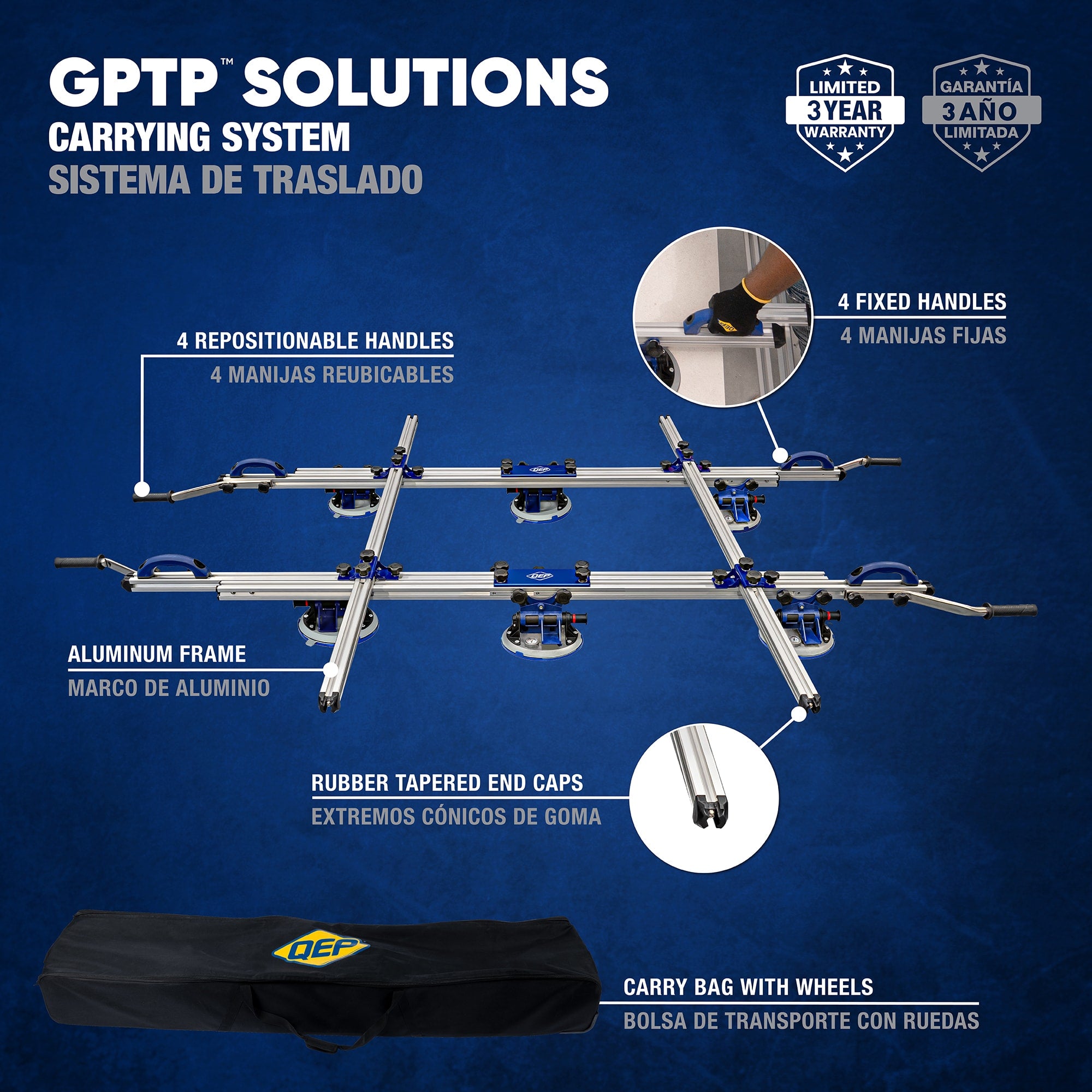 GPTP Carrying System - 440 lb. Lifting Capacity - 2