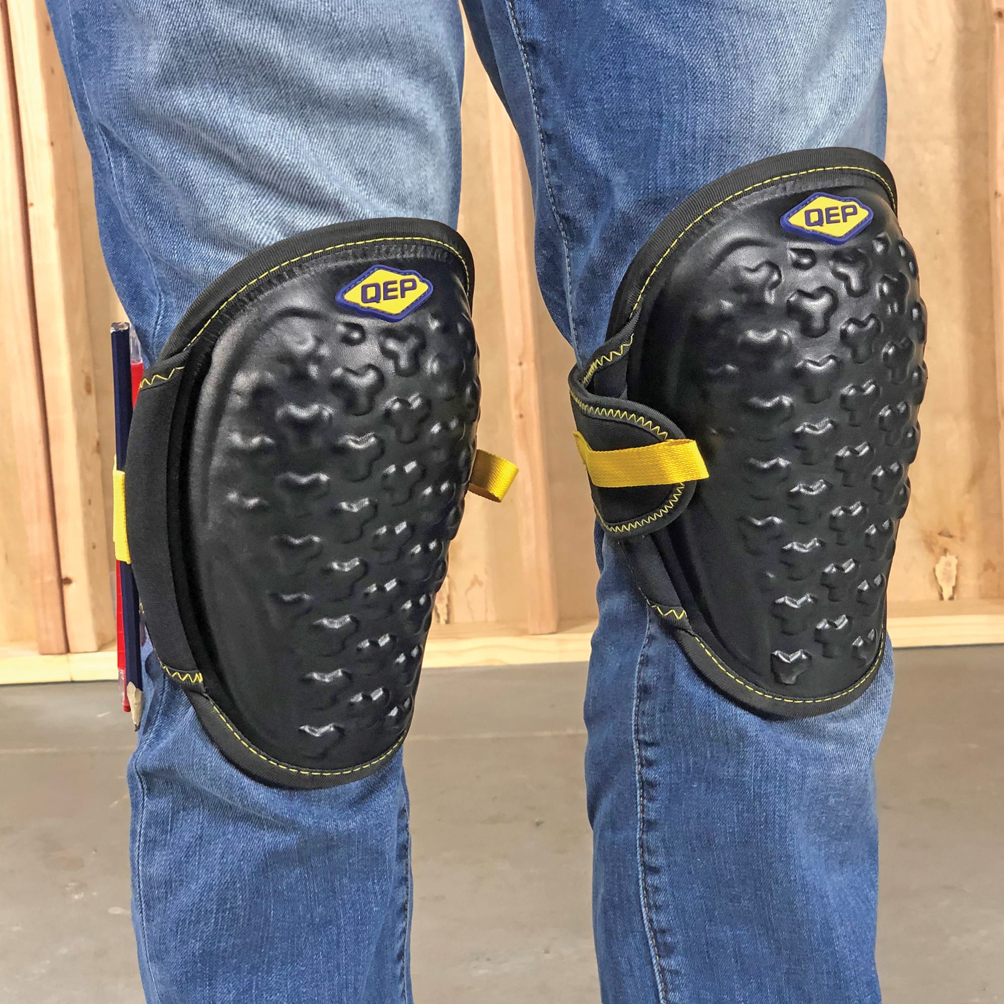 ProMAX Gel Knee Pads w/ Lightweight EVA Foam Cushion (1 pair) - 6