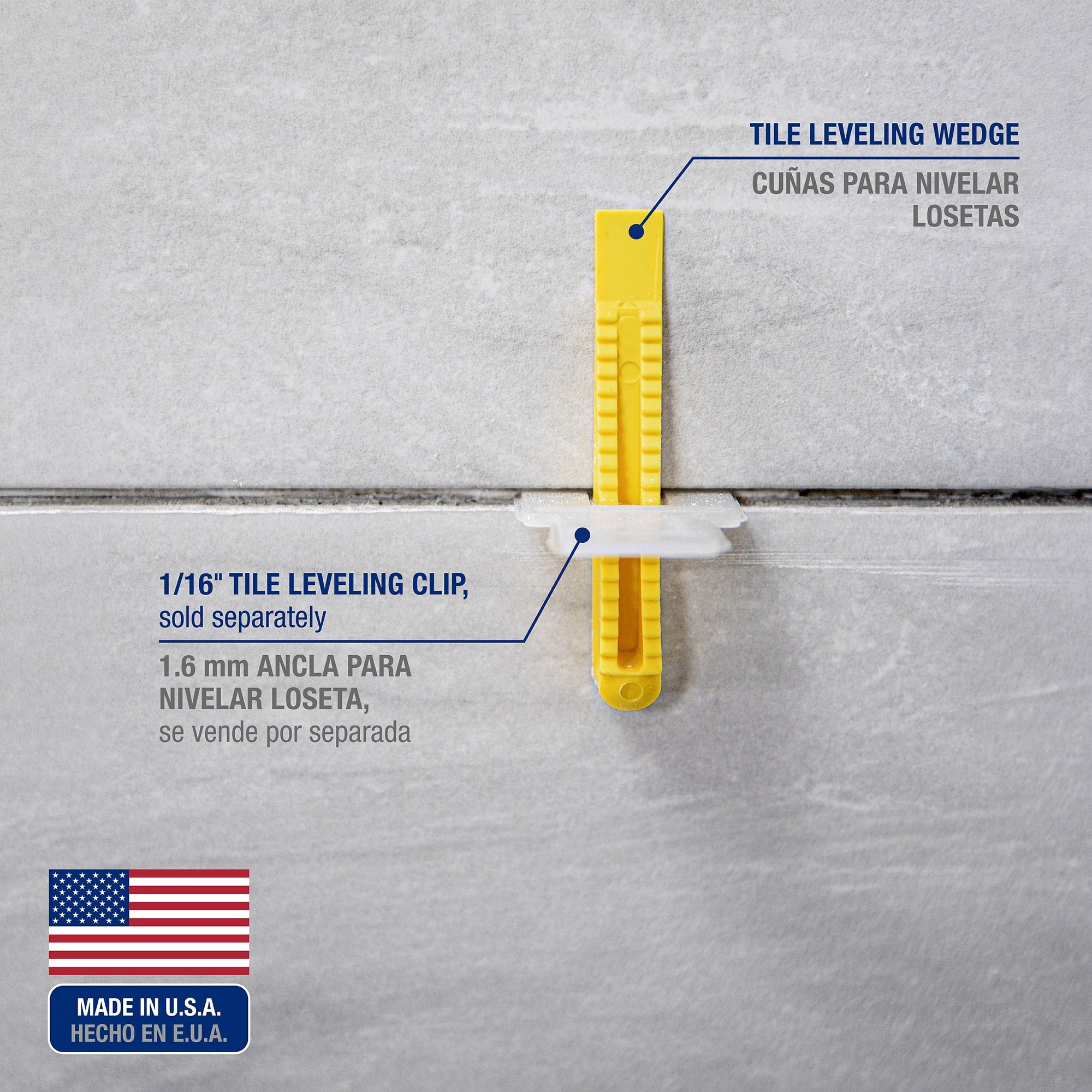 LASH Tile Leveling System Wedges (300 pack) - 5