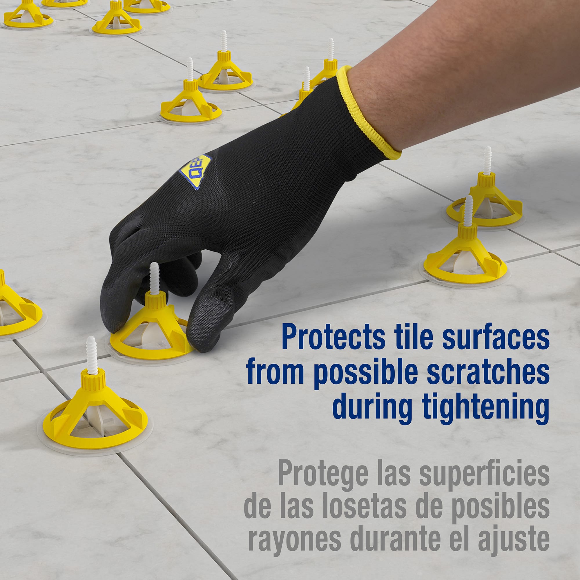 Protection Plate for Tile Leveling Systems (100 pack) - 2