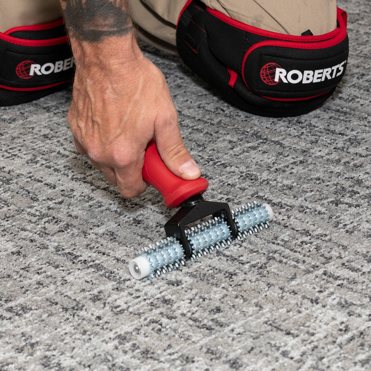 6" Pro Loop Pile Carpet Seam Roller - 2