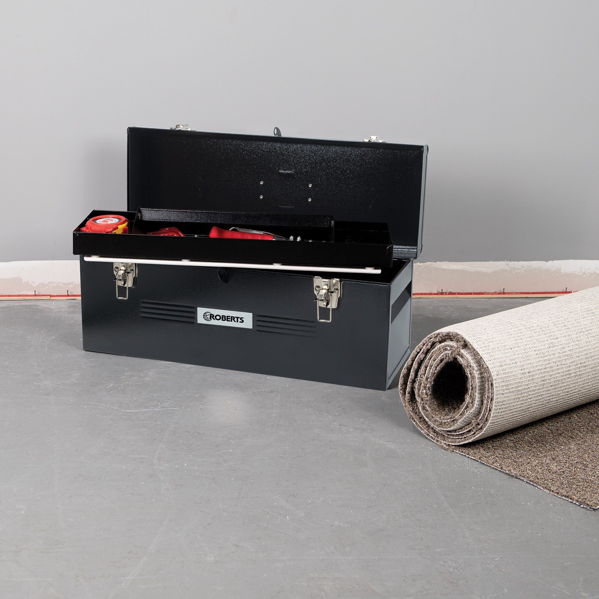 24" Steel Tool Box - 2