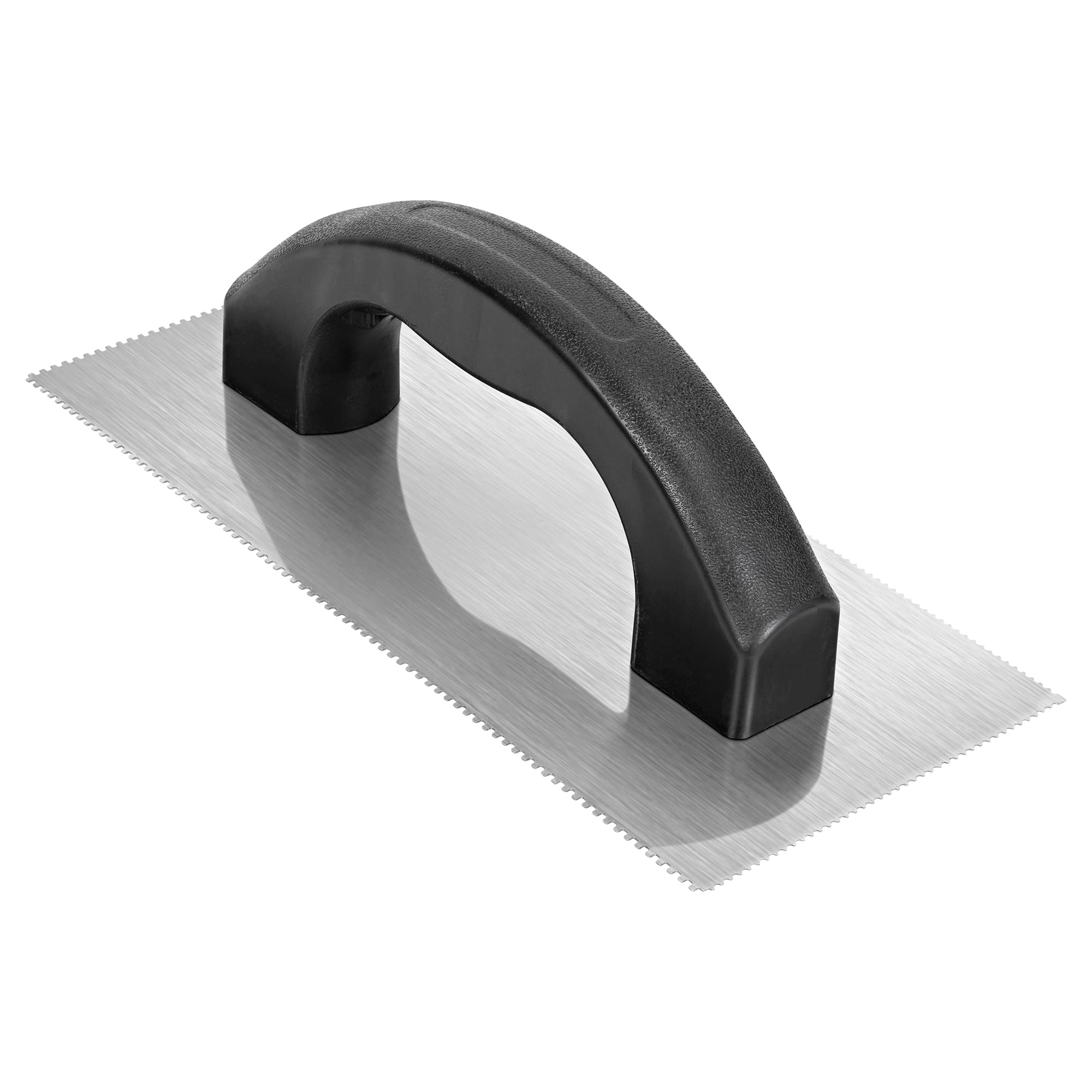1/16" Square Notch & 1/16" x 1/32" x 1/32" U-Notch - 2-Sided Trowel - 1