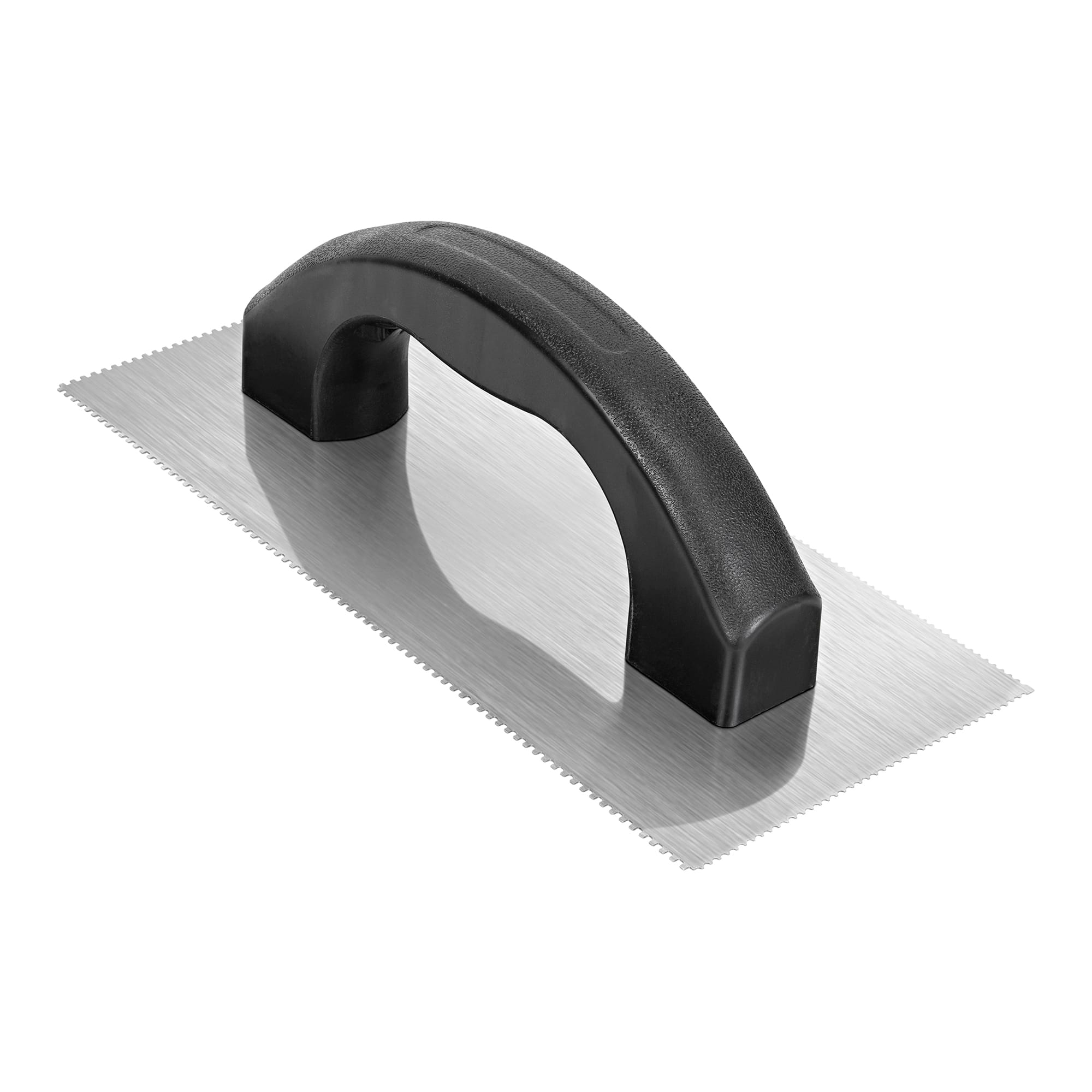 1/16" Square Notch & 1/16" x 1/32" x 1/32" U-Notch - 2-Sided Trowel - 1
