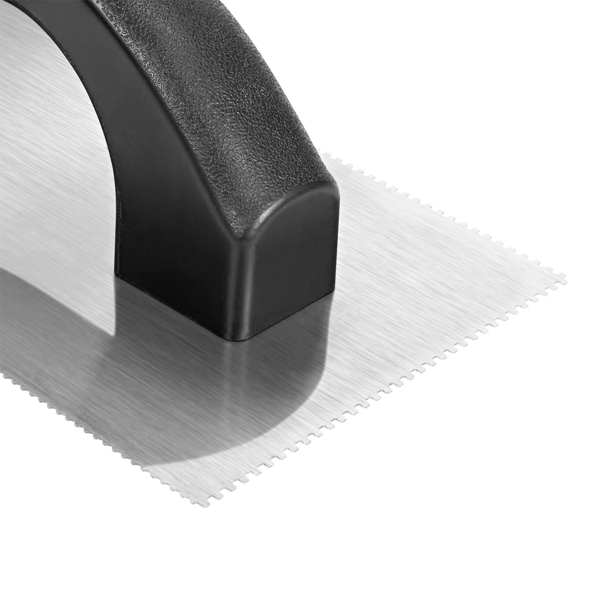 1/16" Square Notch & 1/16" x 1/32" x 1/32" U-Notch - 2-Sided Trowel - 3