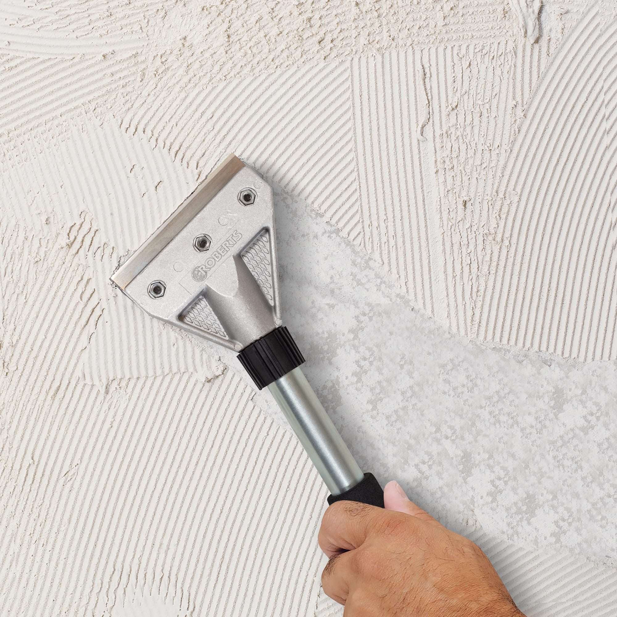 4" Pro Floor and Wall Scraper with 18" Handle - 2