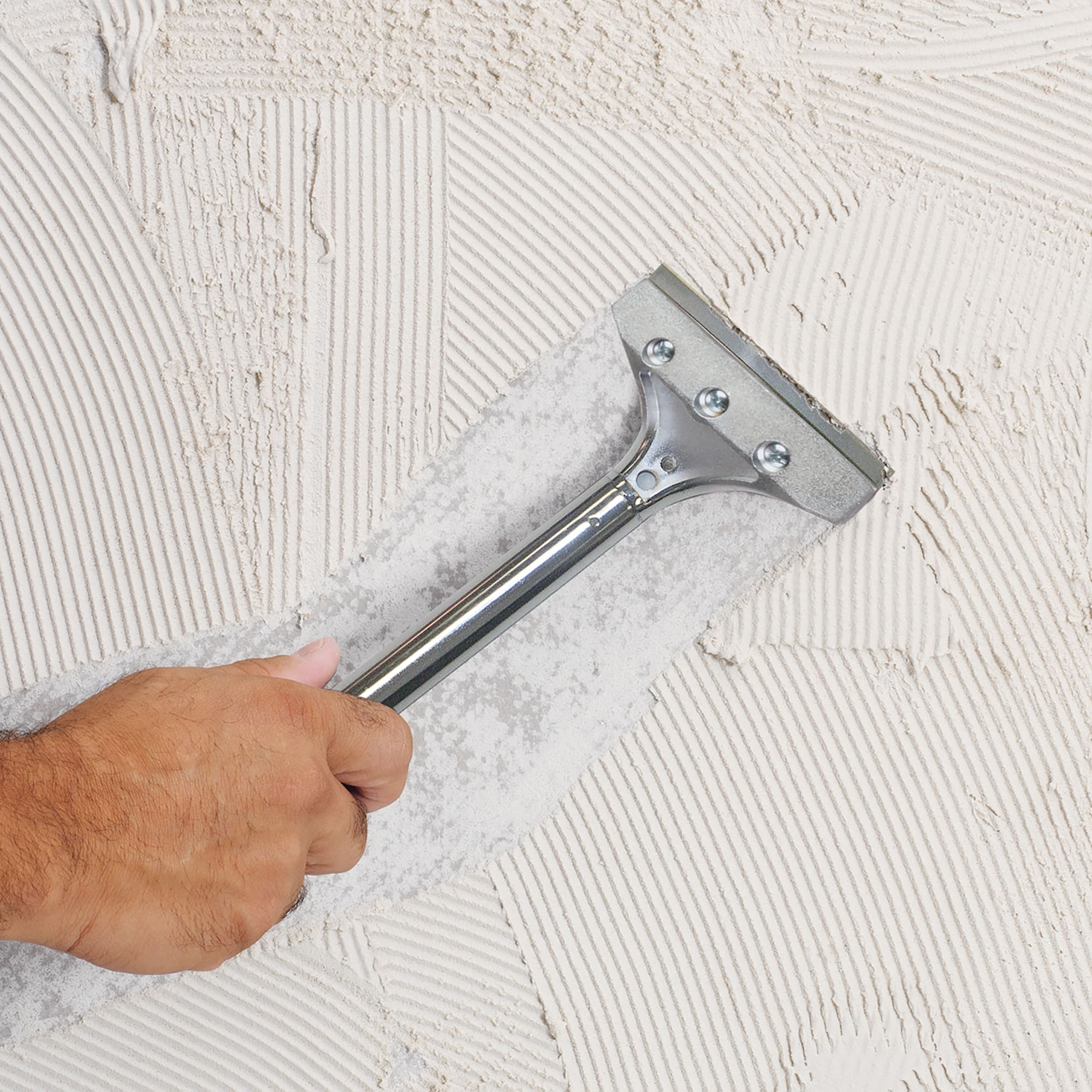 Floor & Wall Scraper with 4" Blade%2C 12" Handle and Angled Head - 2