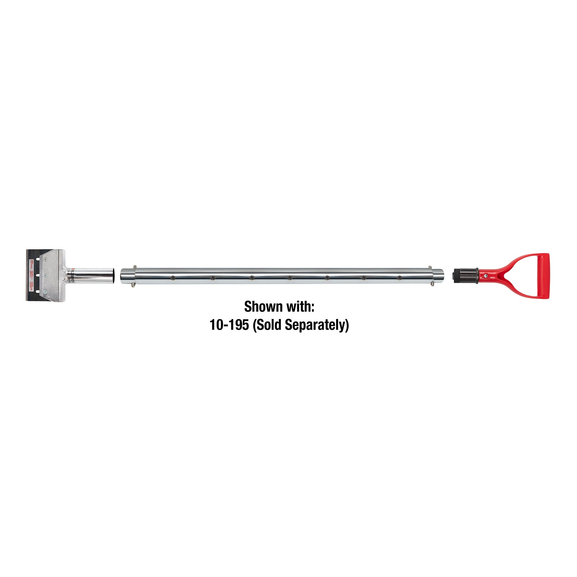 36" Steel Carpet Stretcher Extension Tube - 4