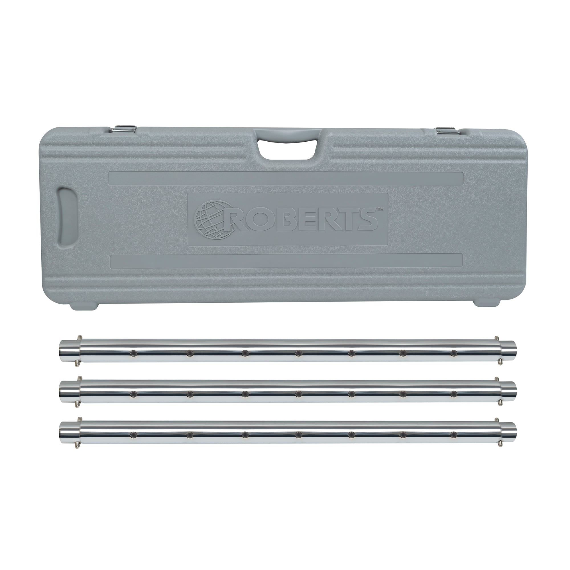 Case with Three 3' Extension Tubes for Carpet Stretchers - 2