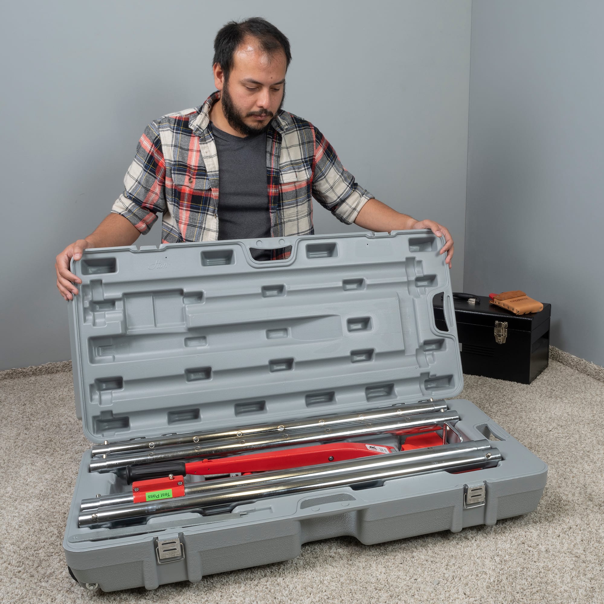 Power-Lok Carpet Stretcher Standard Kit (8 pieces) - 4