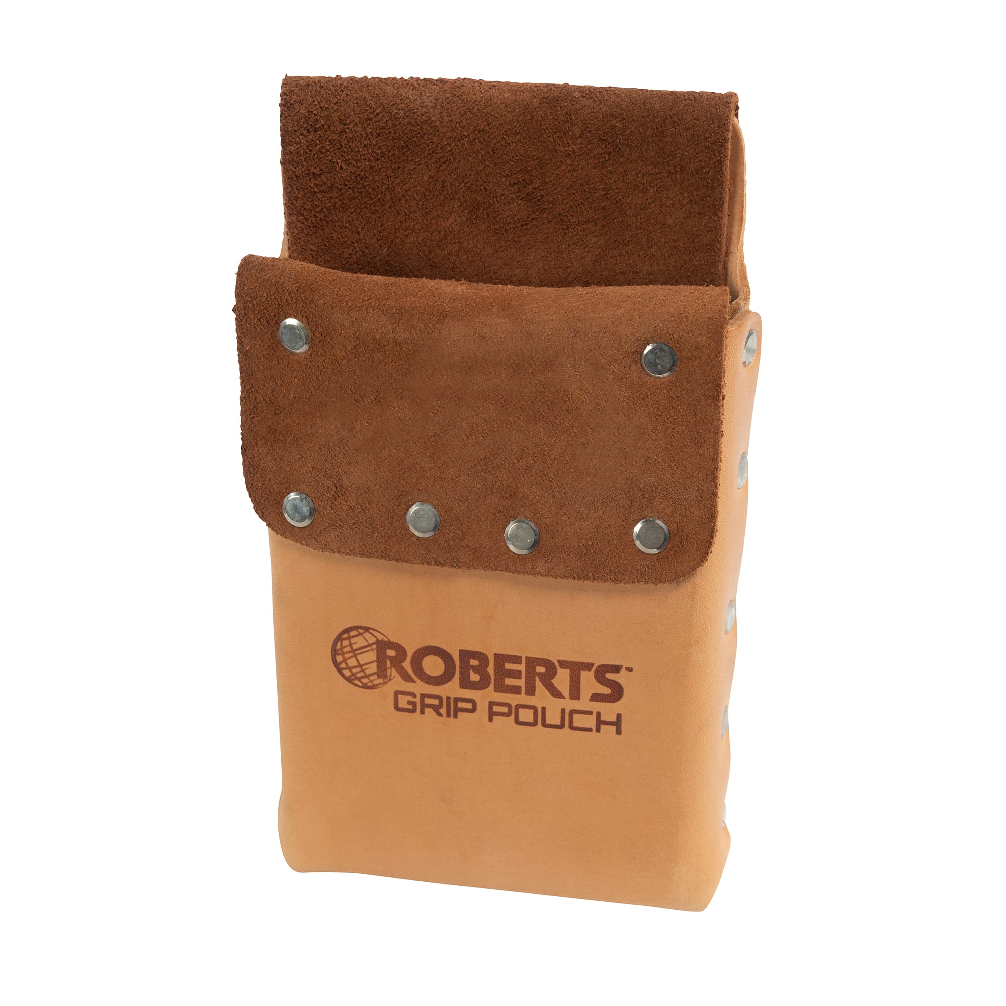 Deluxe Leather Grip Carpet Knife and Tool Pouch - 1
