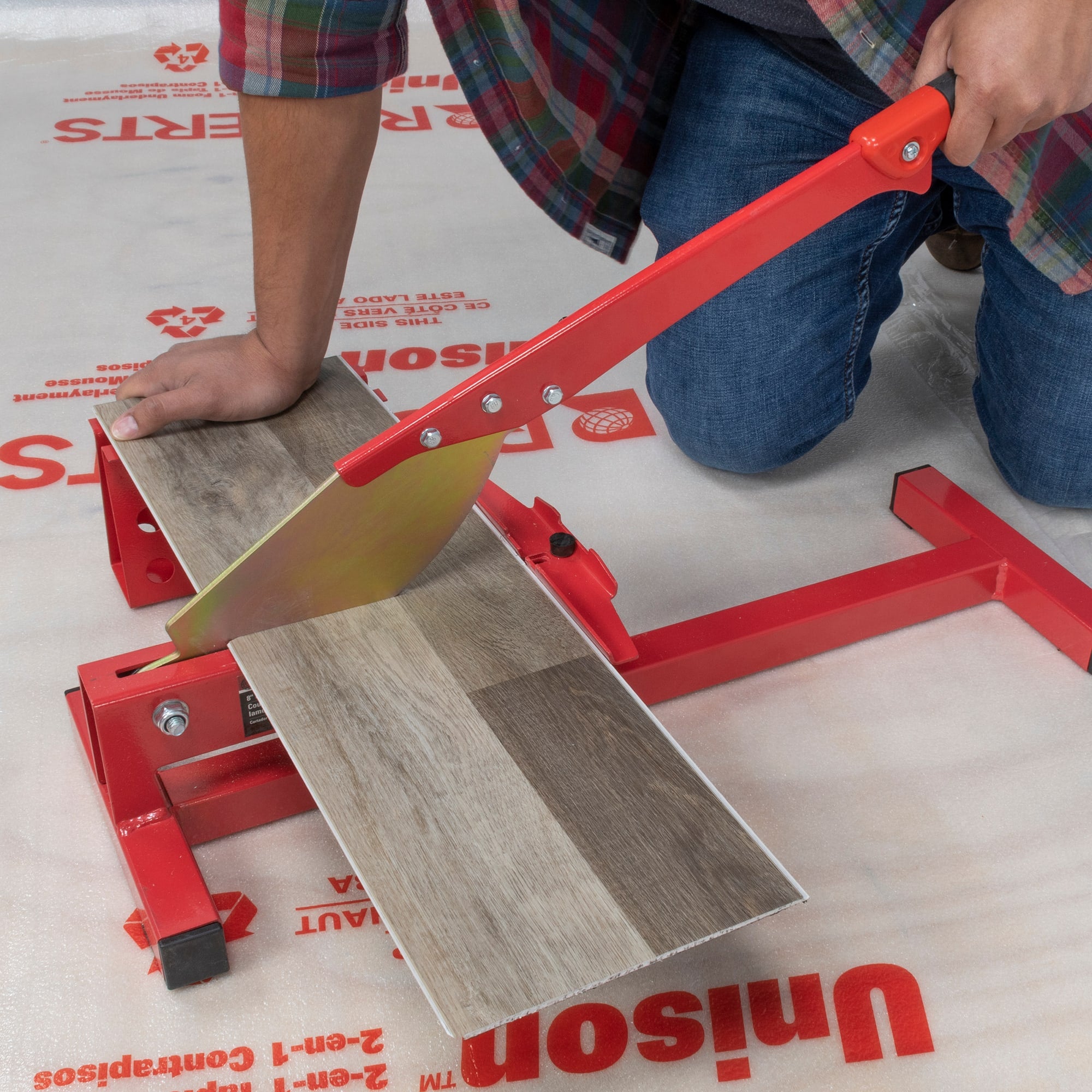 8" Laminate and Vinyl Plank Cutter for Cross Cutting - 2