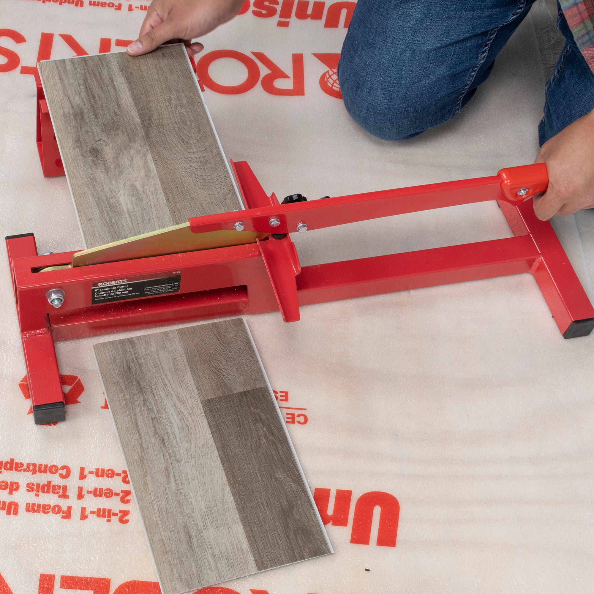 8" Laminate and Vinyl Plank Cutter for Cross Cutting - 5