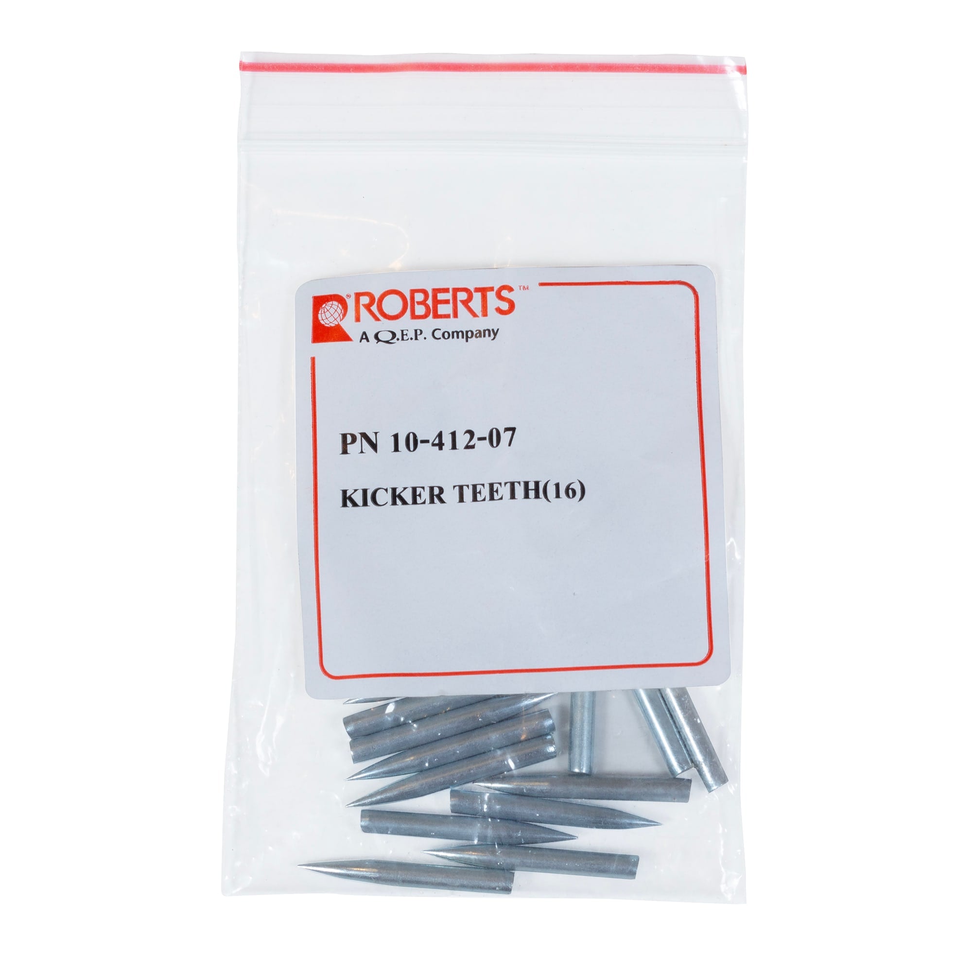 Teeth for Deluxe Knee Kickers 10-412 & 10-422BK (set of 16 pieces) - 5