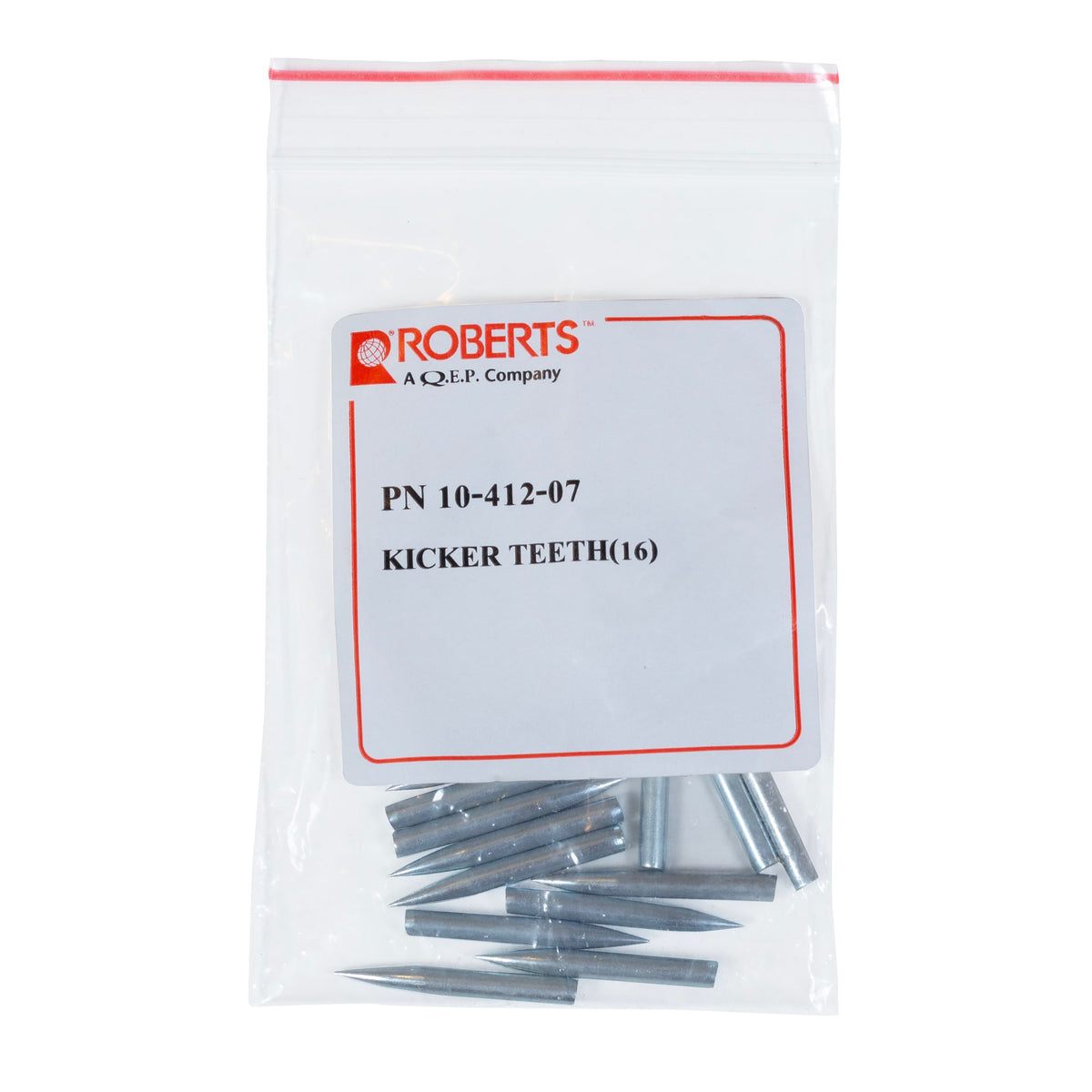 Teeth for Deluxe Knee Kickers 10-412 & 10-422BK (set of 16 pieces) - 6