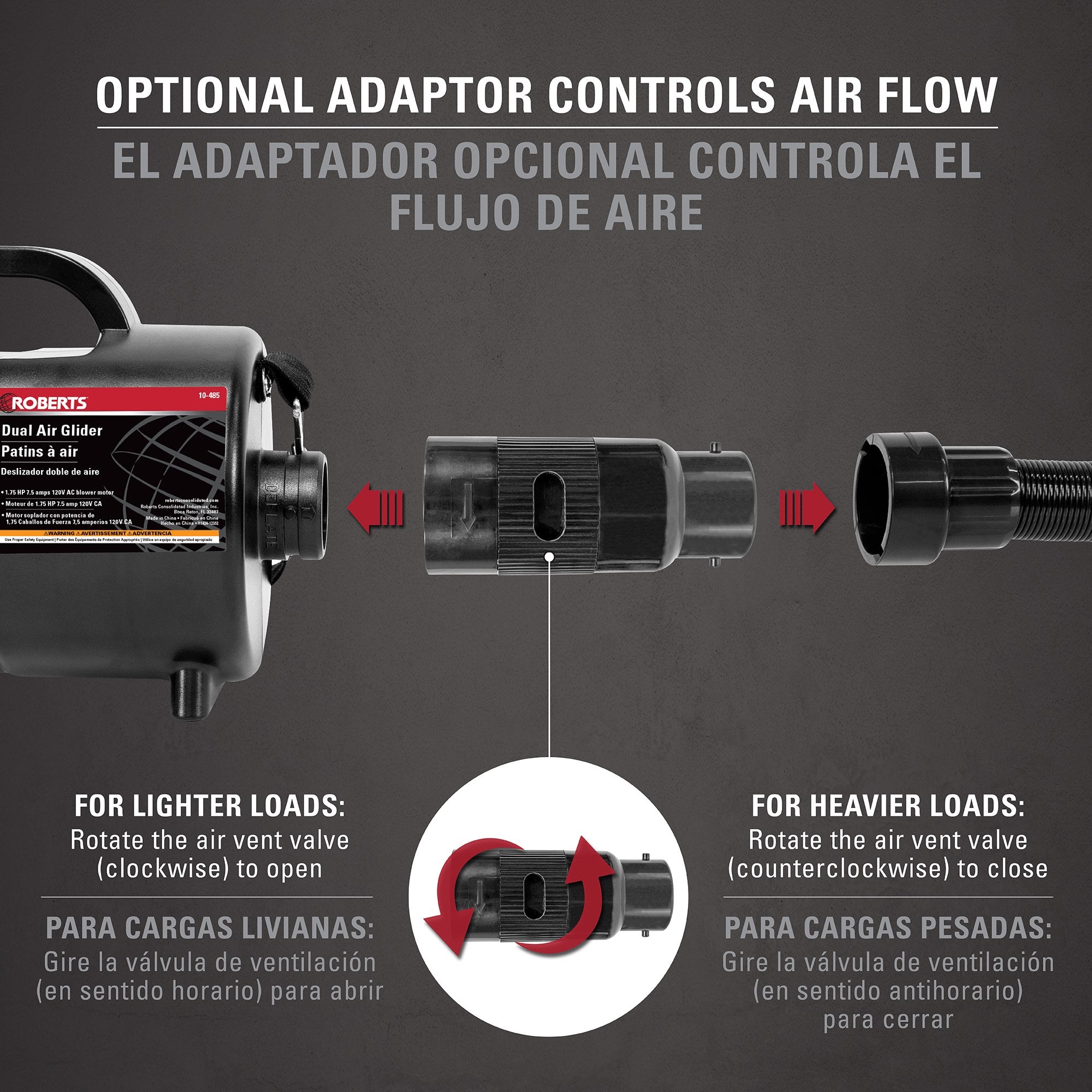 Dual Air Glider with Case - 5