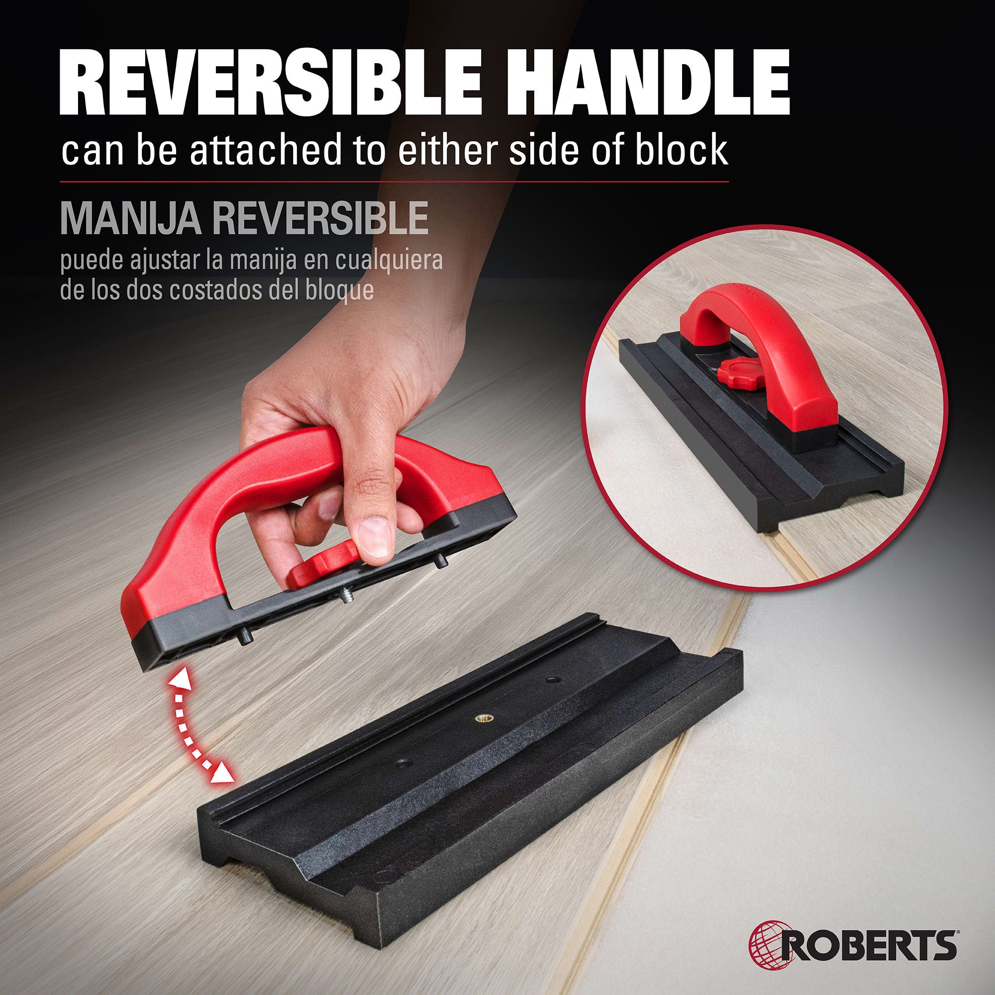 10" Double Tap Reversible Tapping Block - 4