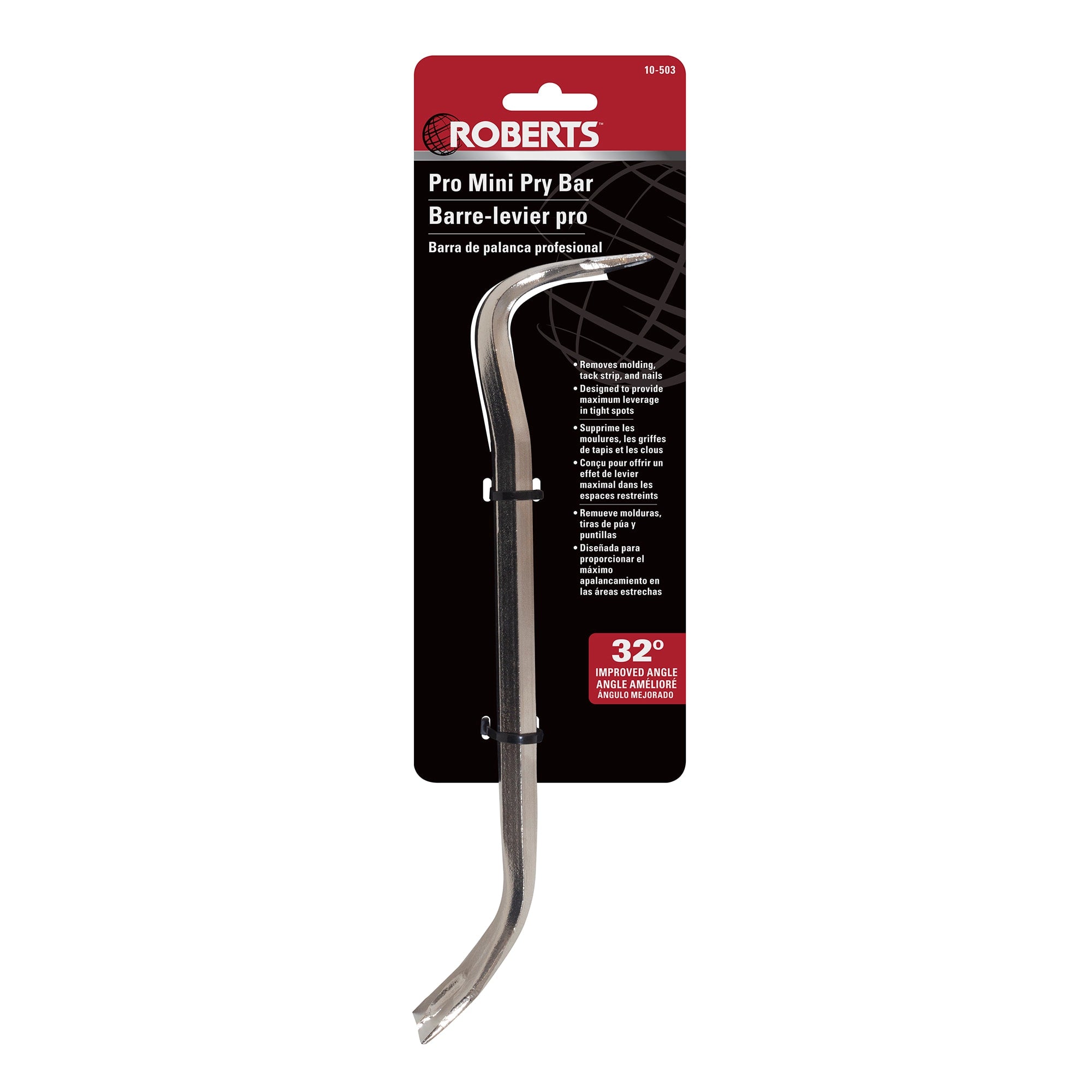 10" Pro Mini Pry Bar - 7