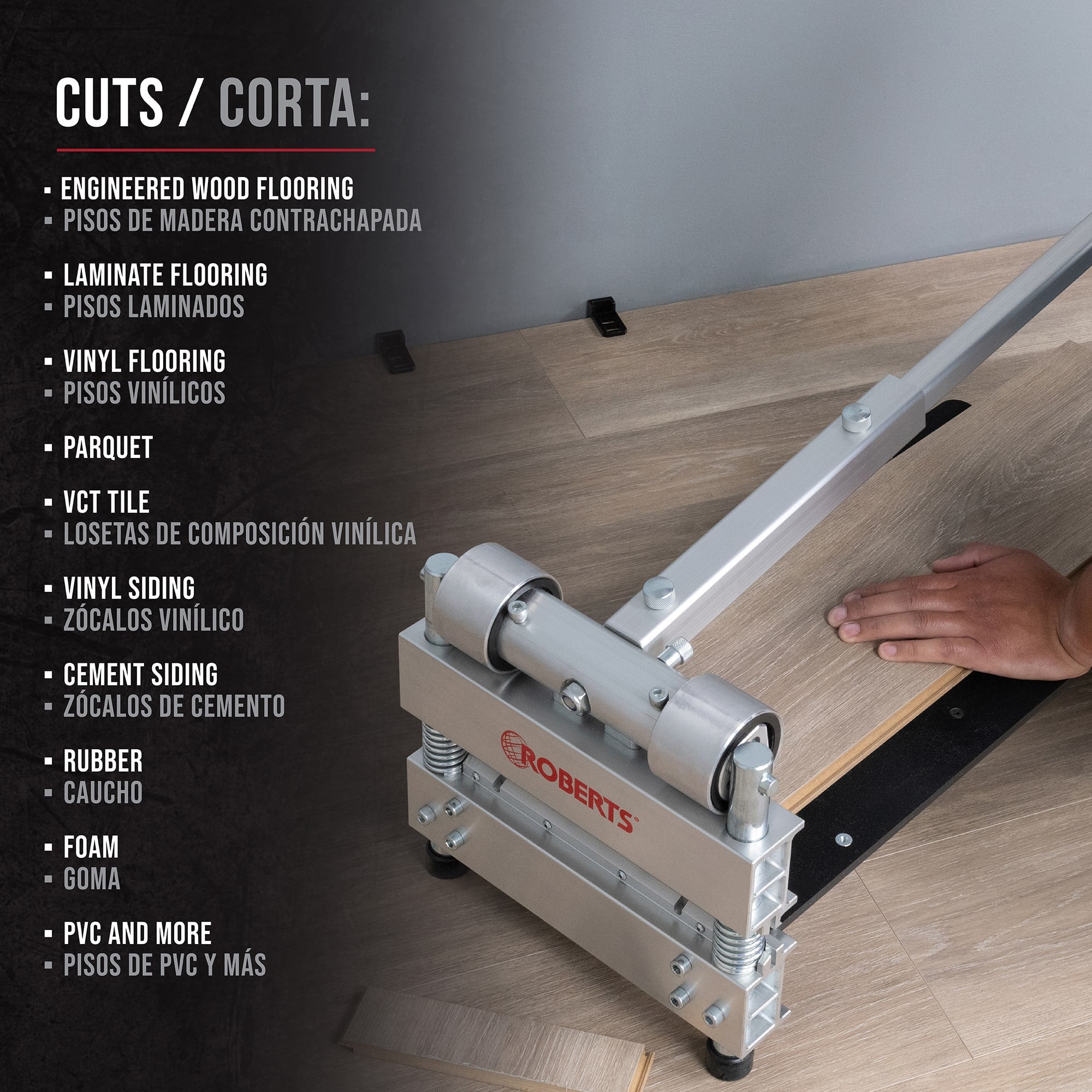 9" PrecisionCuts Pro Multi-Floor Cutter - 6