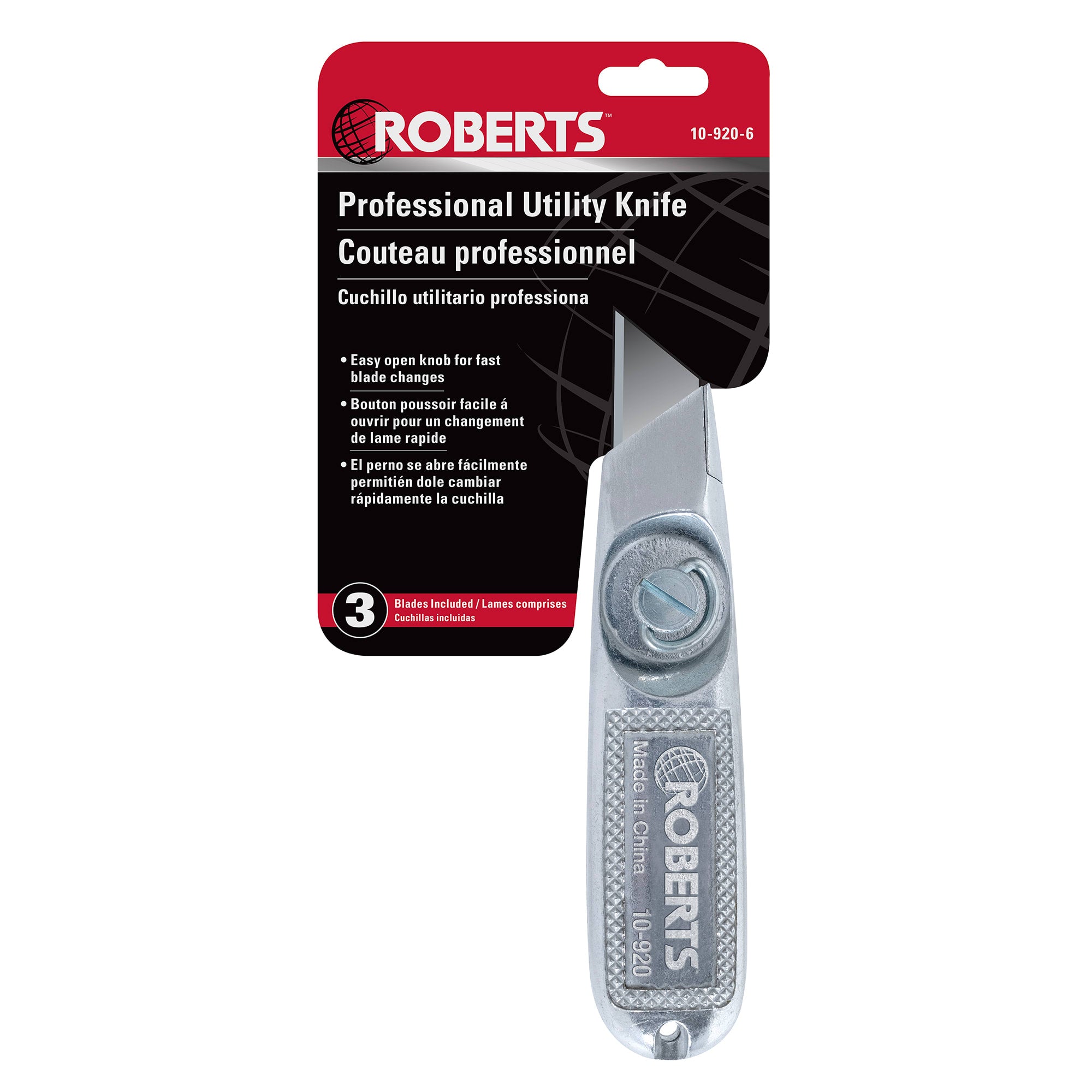 Professional Fixed Blade Utility Knife for Heavy-duty Cutting - 7
