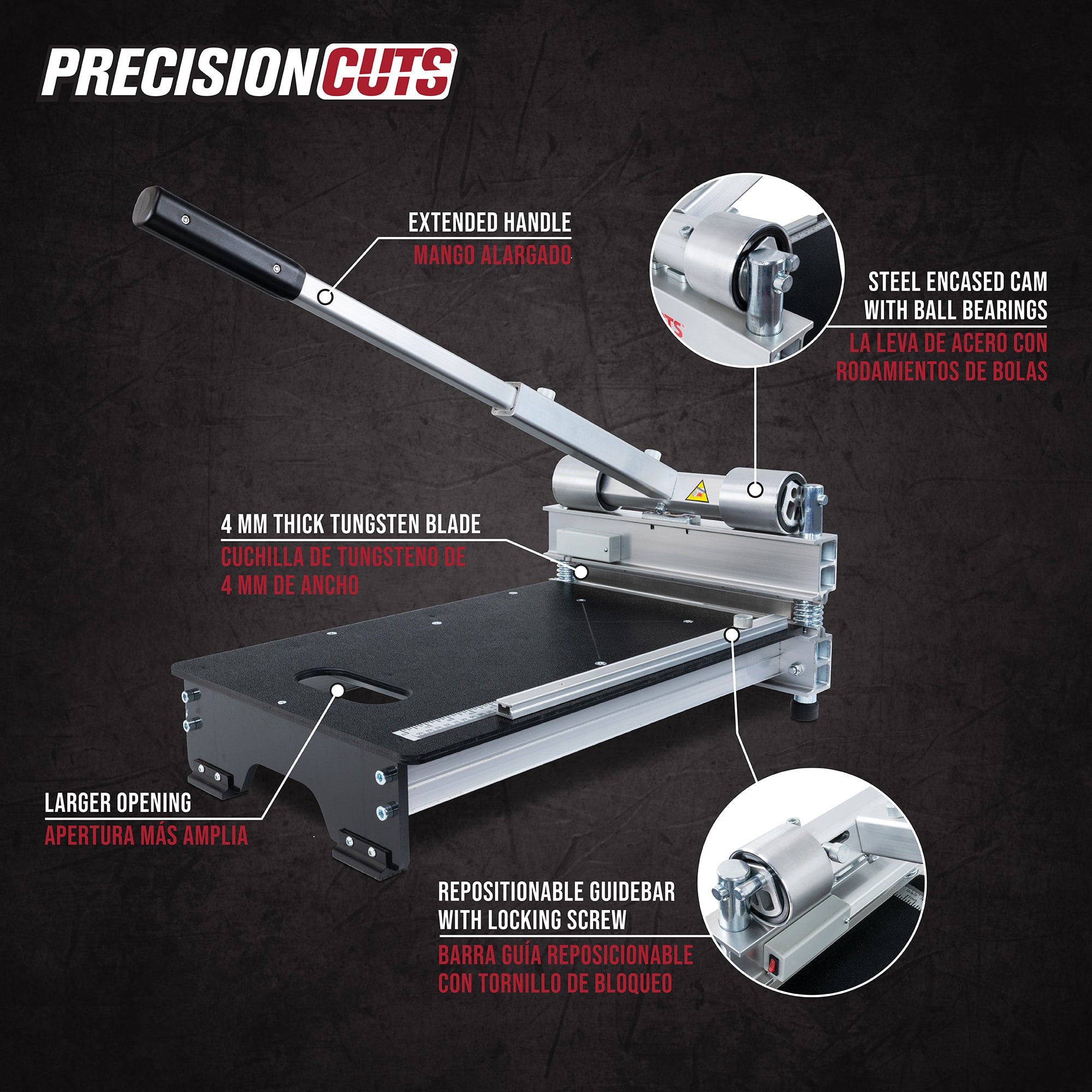 13" PrecisionCuts Pro Multi-Floor Cutter - 2