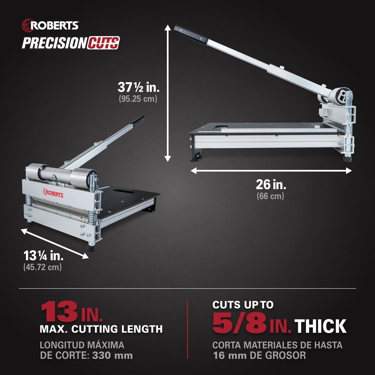 13" PrecisionCuts Pro Multi-Floor Cutter - 3