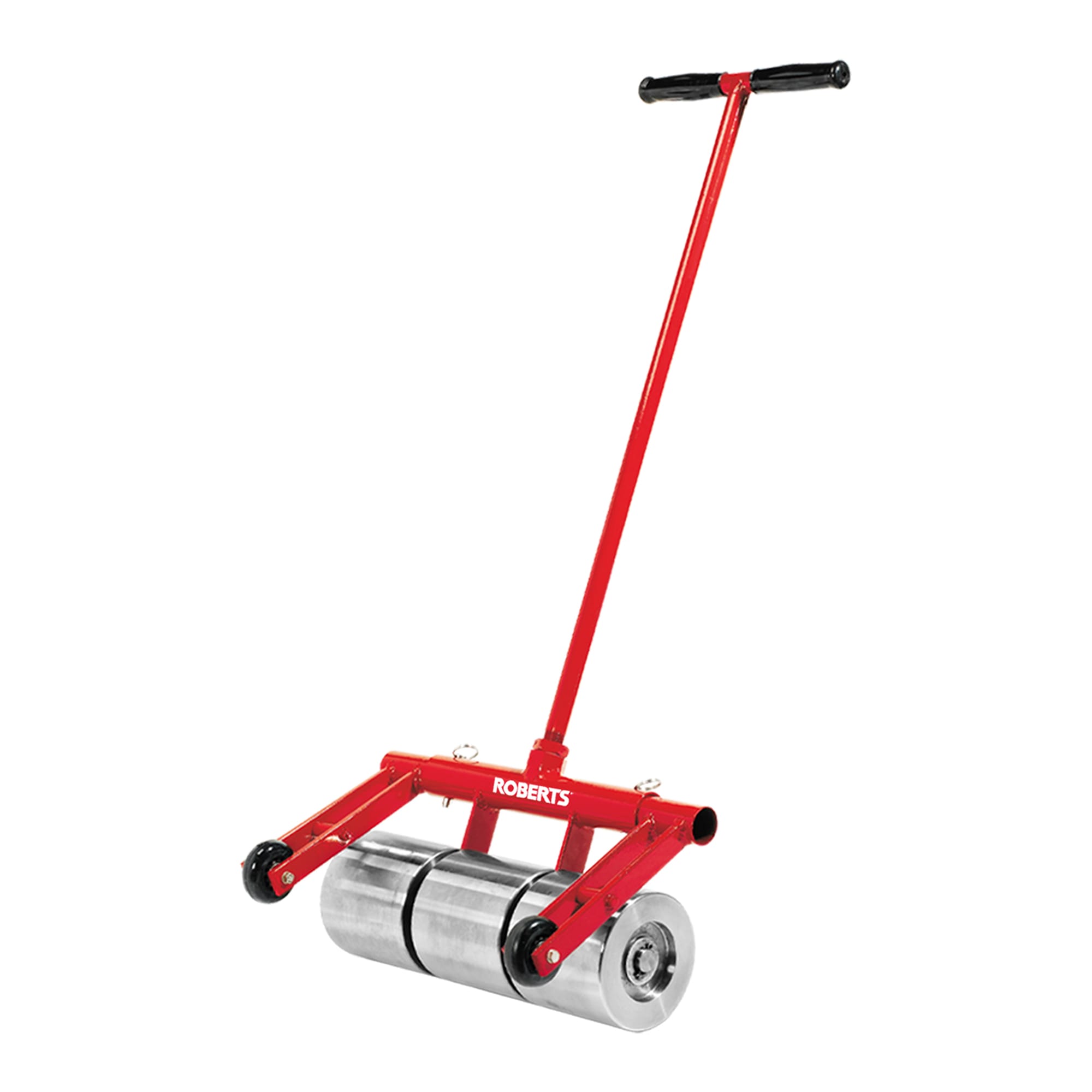 100 lb. Vinyl and Linoleum Floor Roller with Transport Wheels - 1