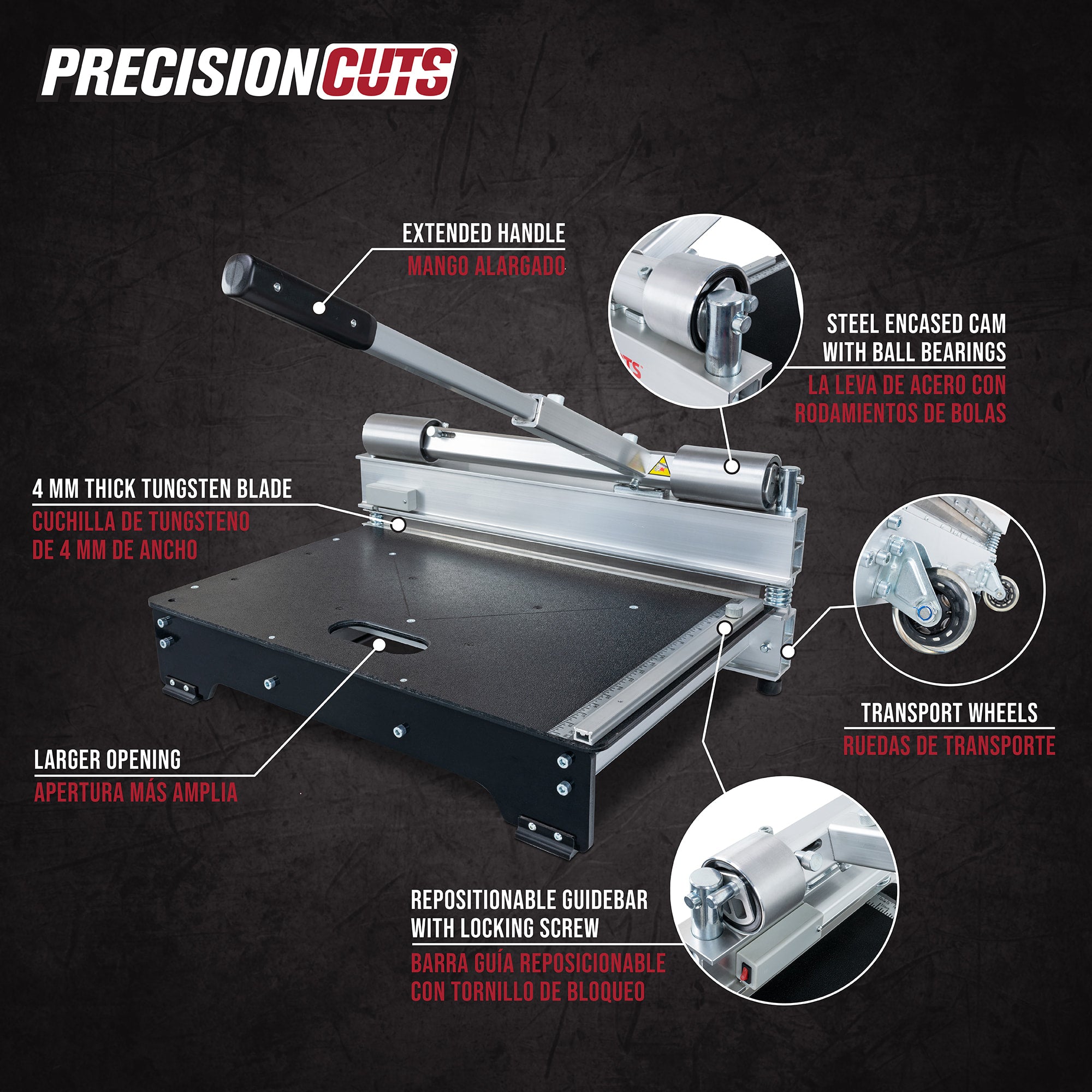 25" PrecisionCuts Pro Multi-Floor Cutter - 2