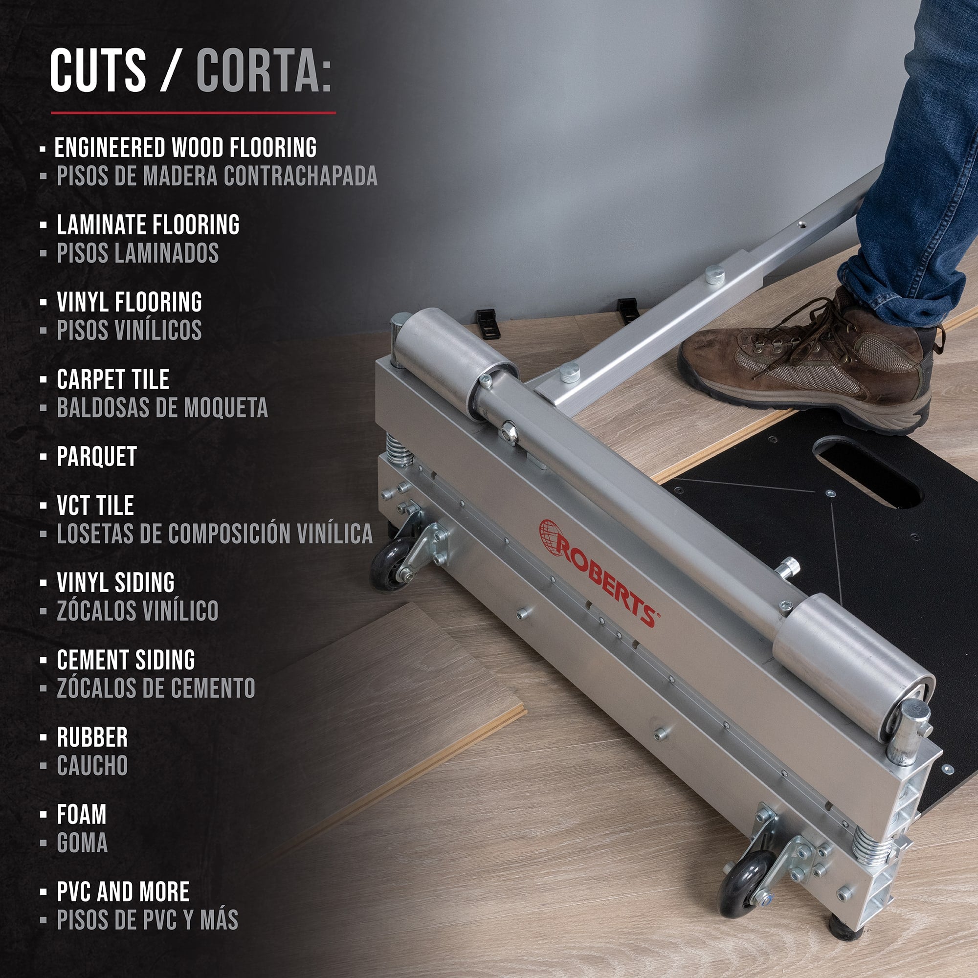 25" PrecisionCuts Pro Multi-Floor Cutter - 6