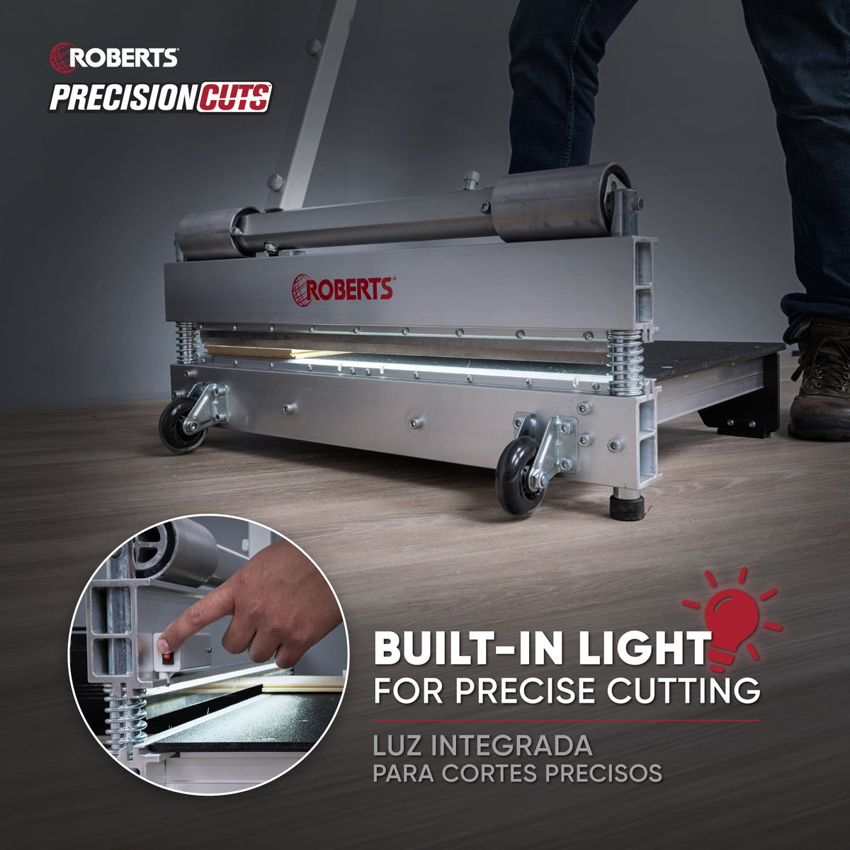25" PrecisionCuts Pro Multi-Floor Cutter - 6