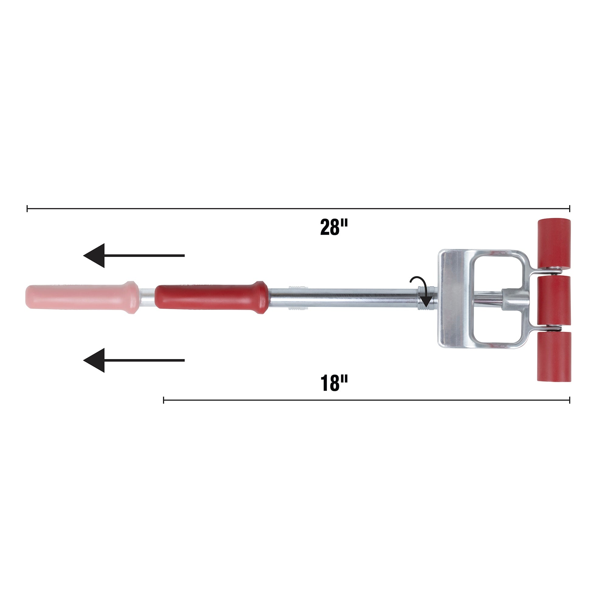 Power-Lok Extendible Floor Roller - 7