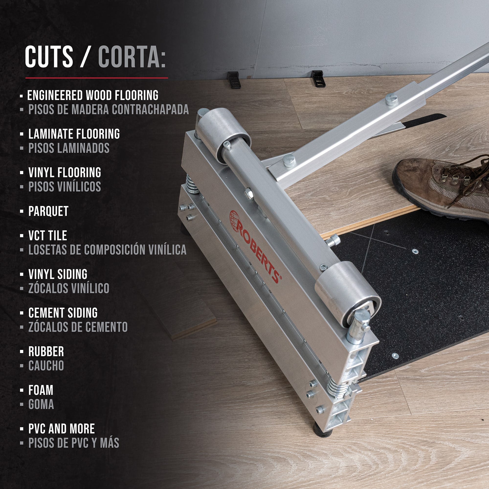 18" PrecisionCuts Pro Multi-Floor Cutter - 6
