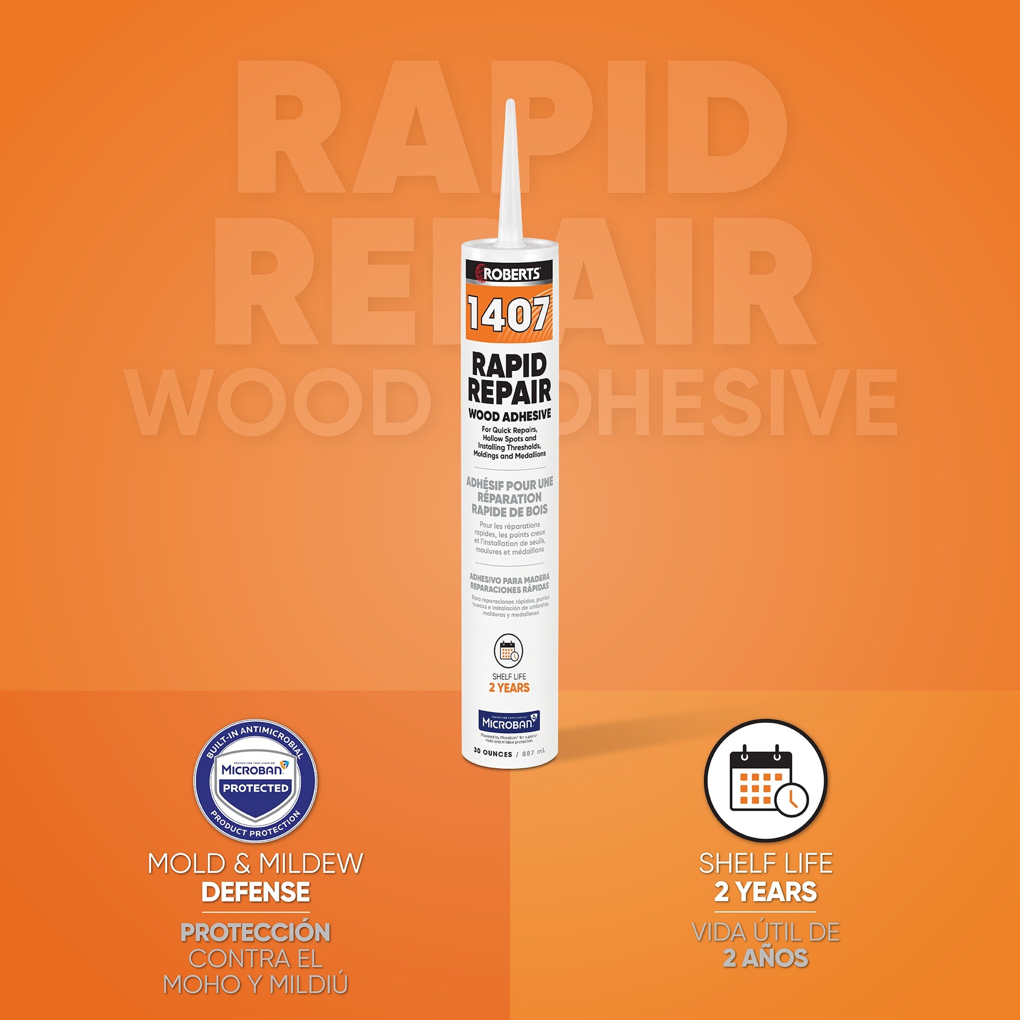Rapid Repair Wood Adhesive - 30 Oz. (887 mL) - 2