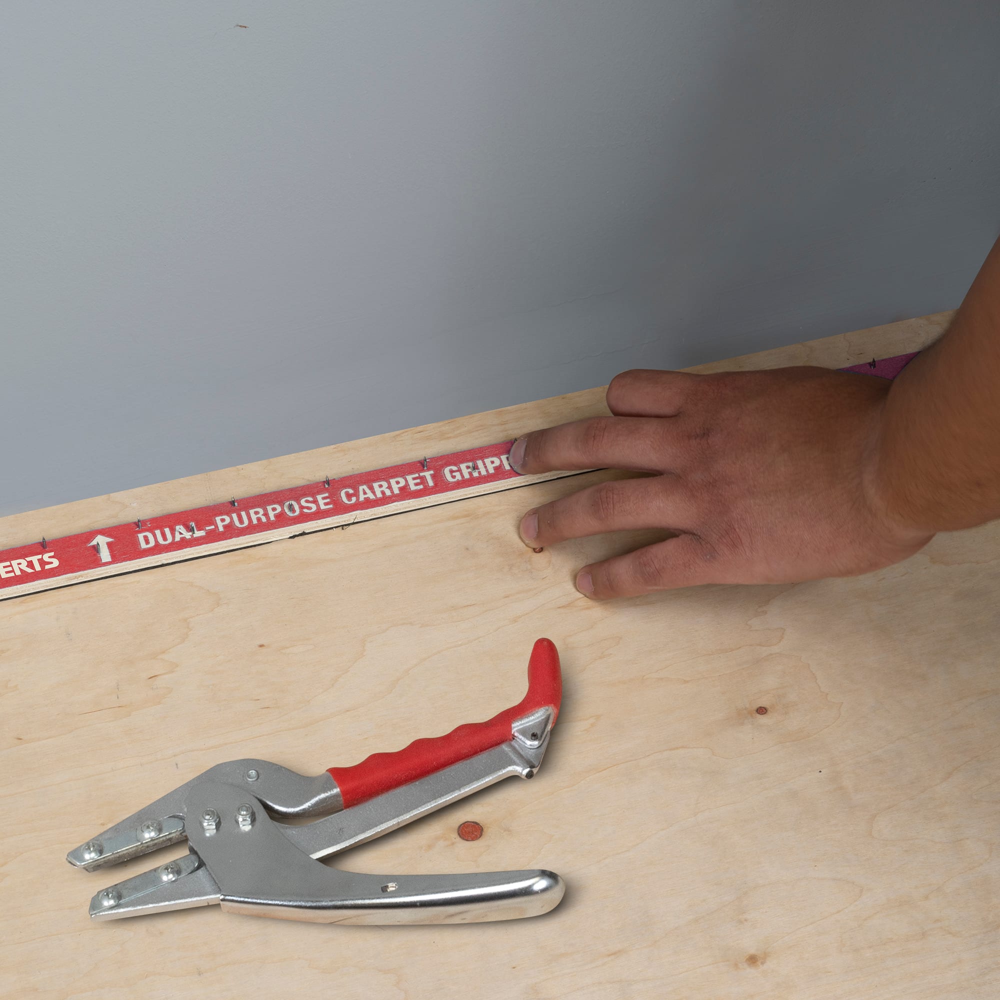 Smooth Edge Peel & Stick Tack Strip for Carpet Installation (3 pack) - 4