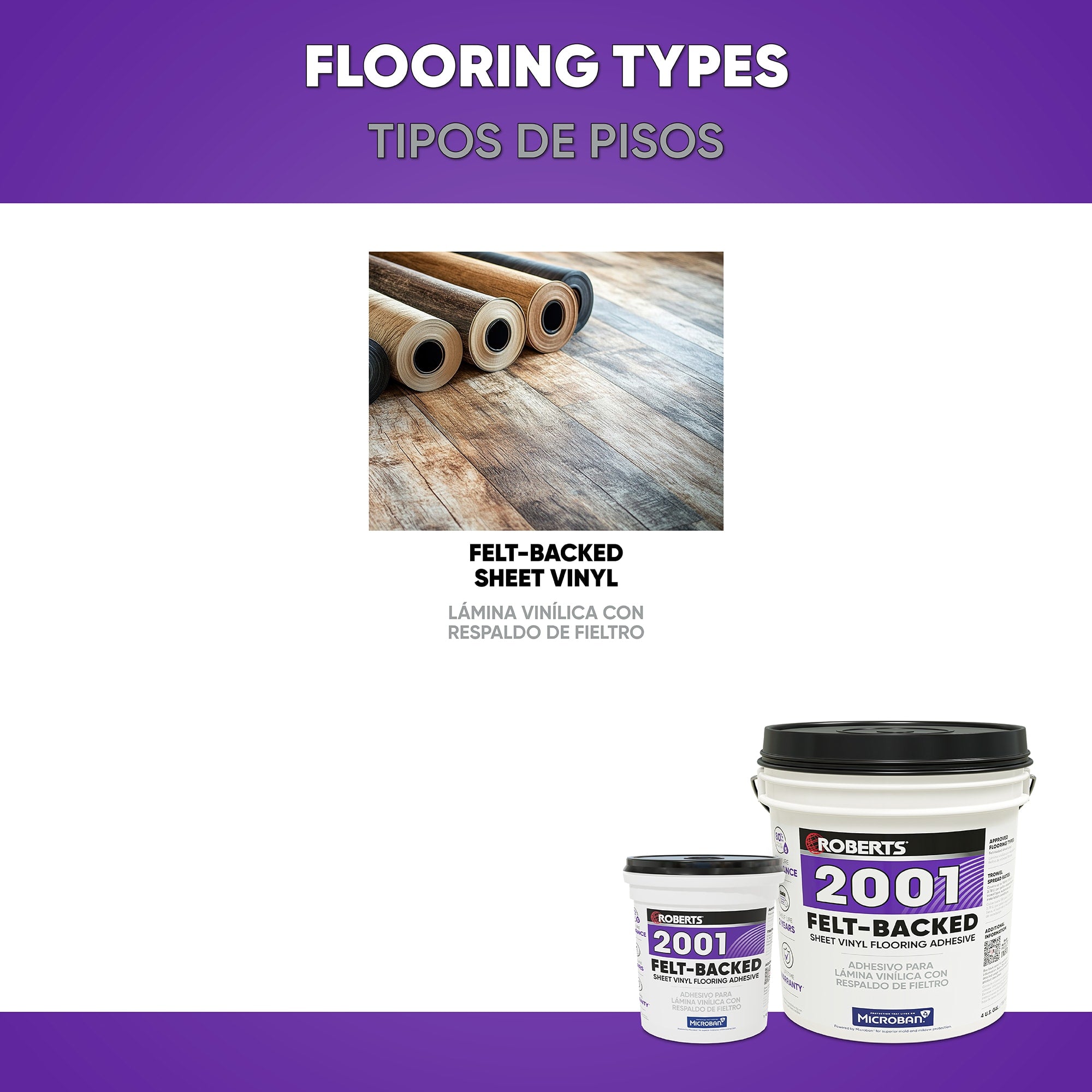 Felt-Backed Sheet Vinyl Flooring Adhesive - 1 Gal. (3.78 L) - 3