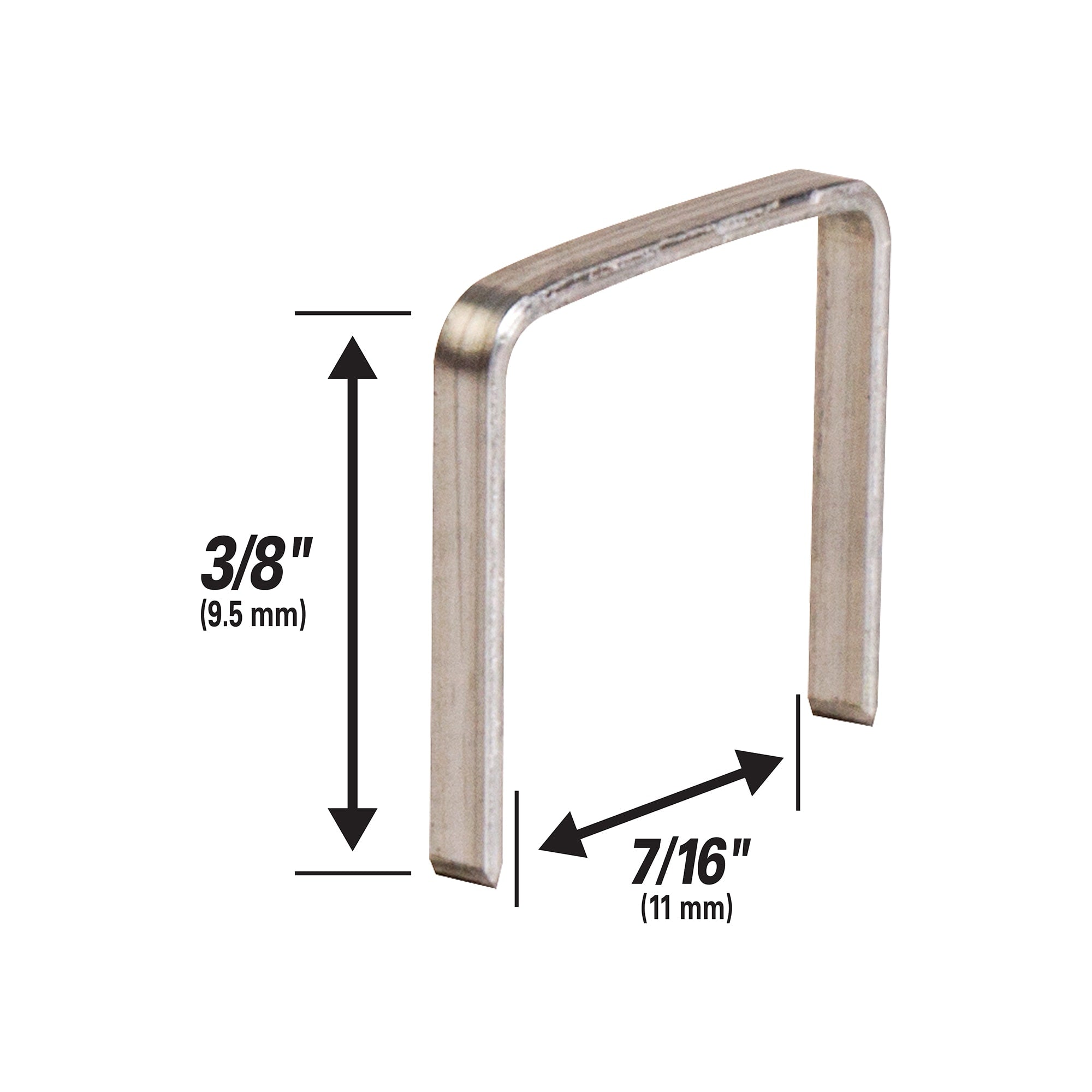 3/8" Galvanized Chisel-Point Staples (5%2C000 pack) - 2