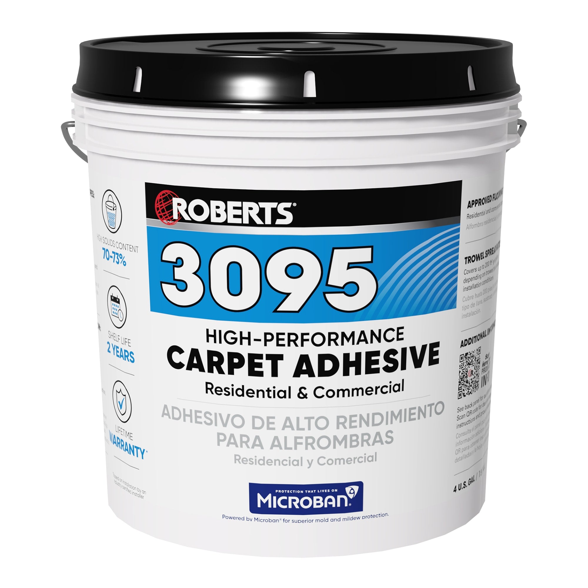 High Performance Carpet Adhesive - 4 Gal. (15.14 L) - 1