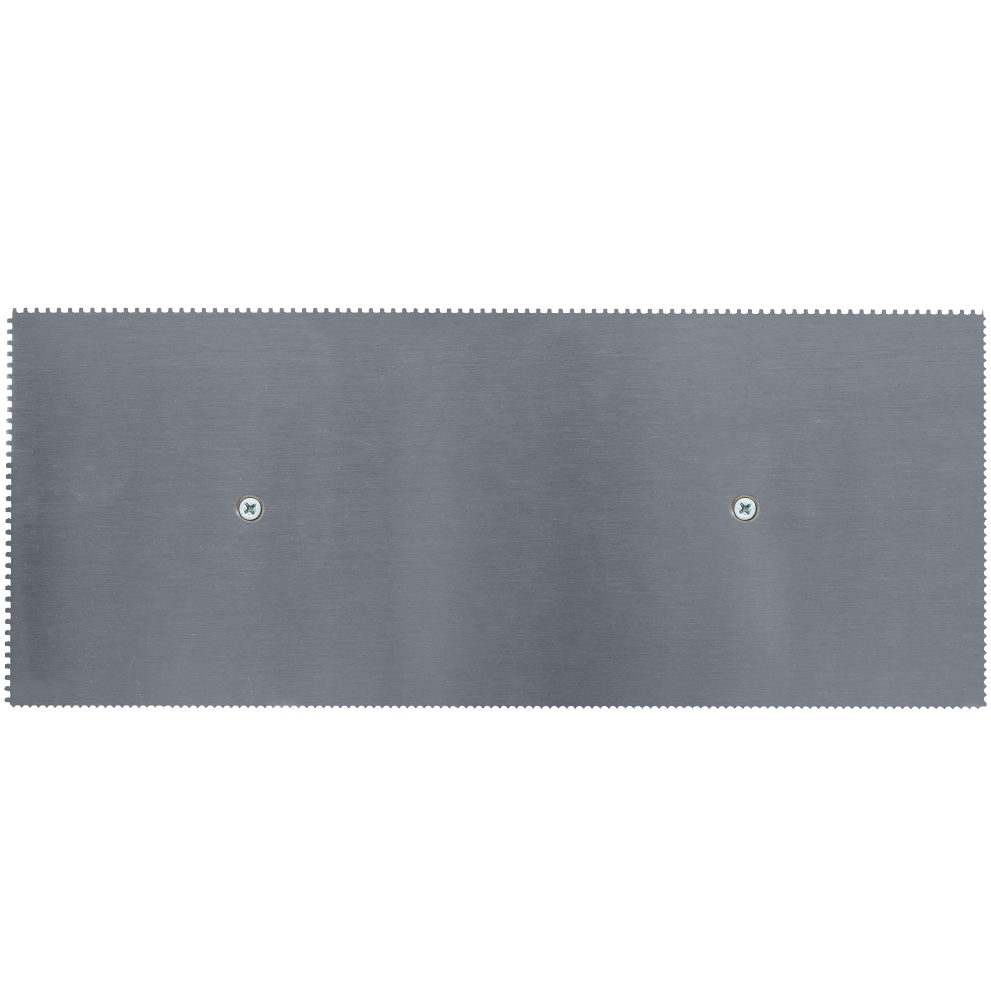 1/16" Sq & 1/16" x 1/32" x 1/32" U Dual-Notch Trowel w/ Comfort Grip - 7