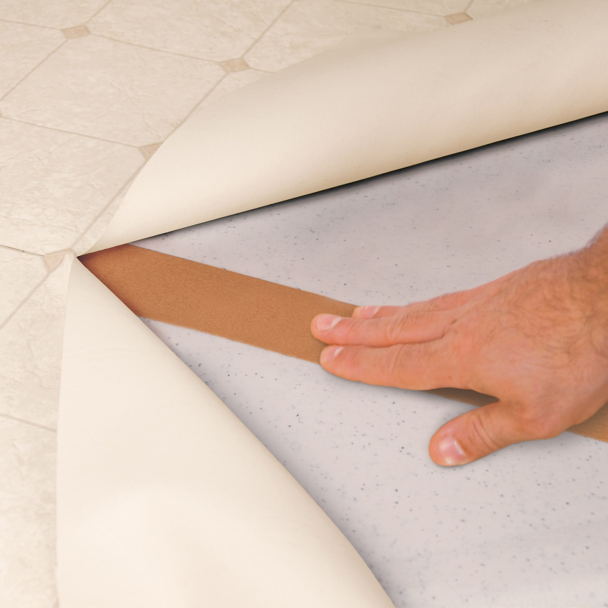 Max Grip 1-7/8" x 50 ft. Vinyl Installation Tape Roll - 3