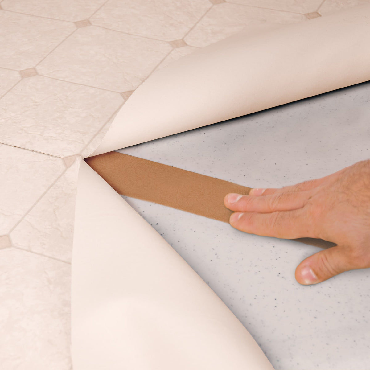 Max Grip 1-7/8" x 50 ft. Vinyl Installation Tape Roll - 3