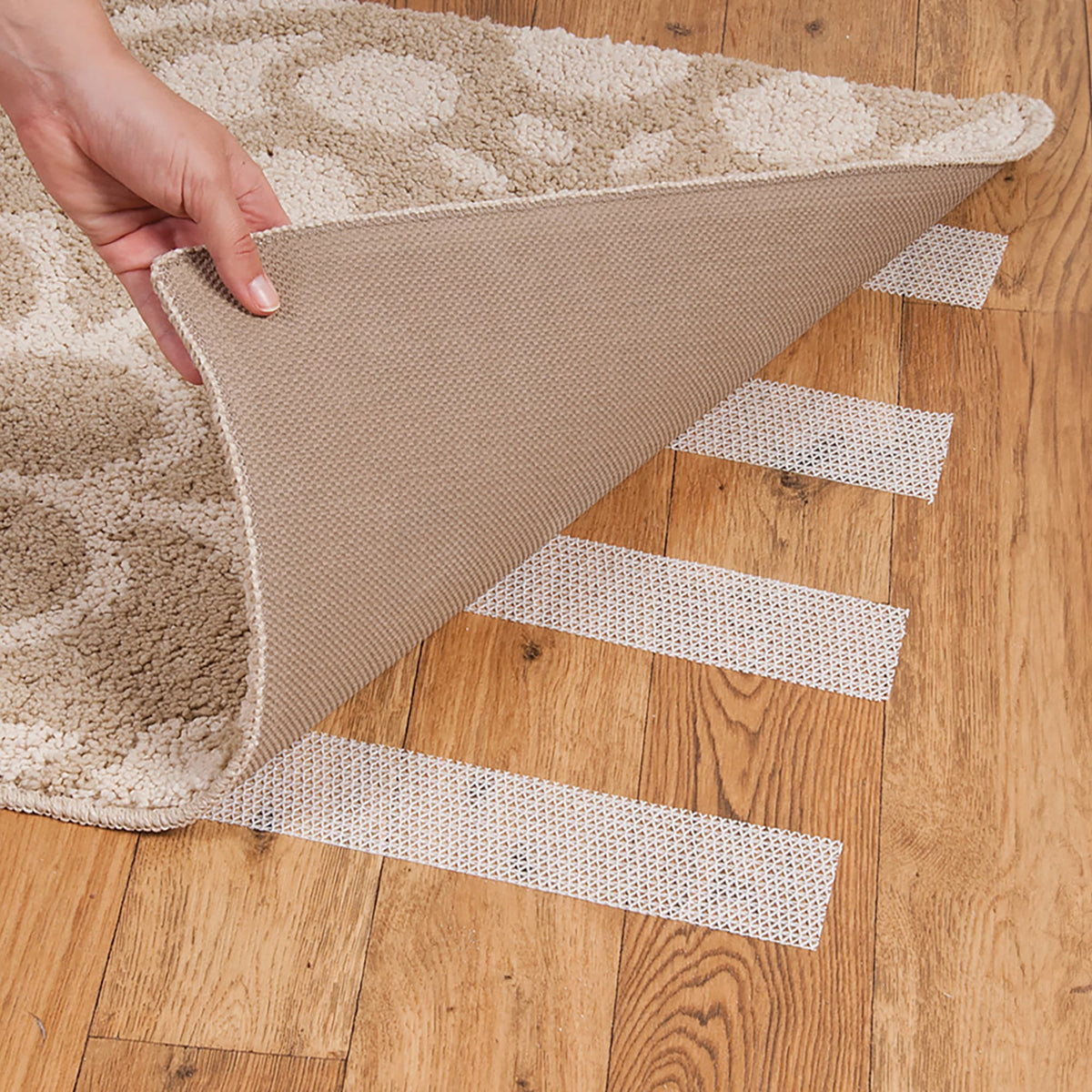 Rug Gripper Anti-Slip Tape for Indoor Rugs & Mats - 2.5" x 25' - 2