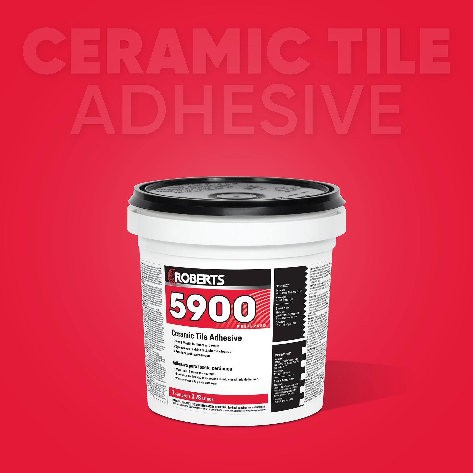 1 Gal. Ceramic Tile Adhesive - 2