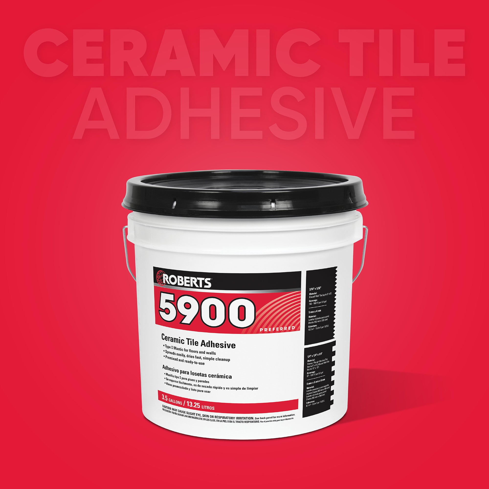 3.5 Gal. Ceramic Tile Adhesive - 2