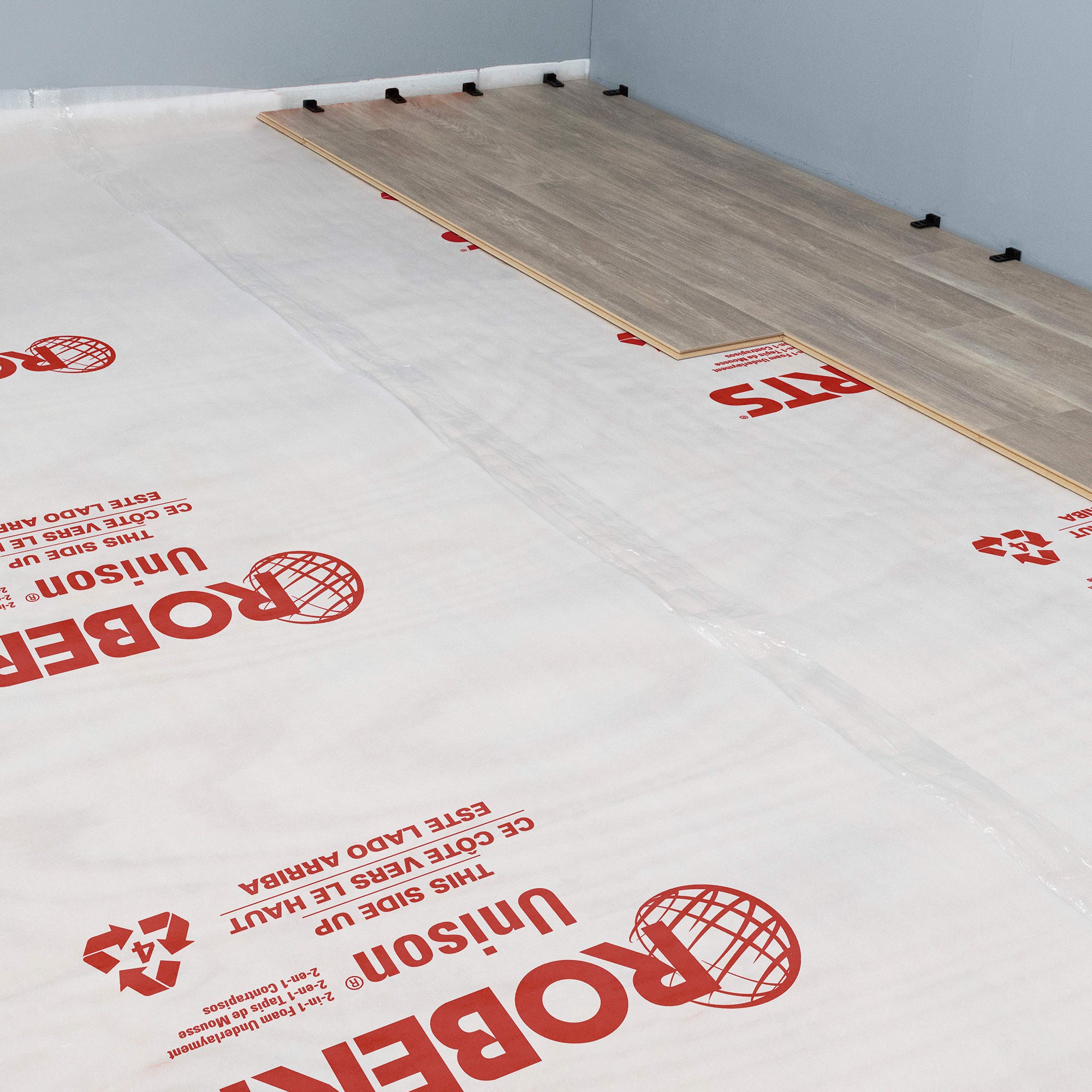 Unison Premium 2-in-1 Underlayment Roll - 100 sq. ft. (48" x 25') - 2