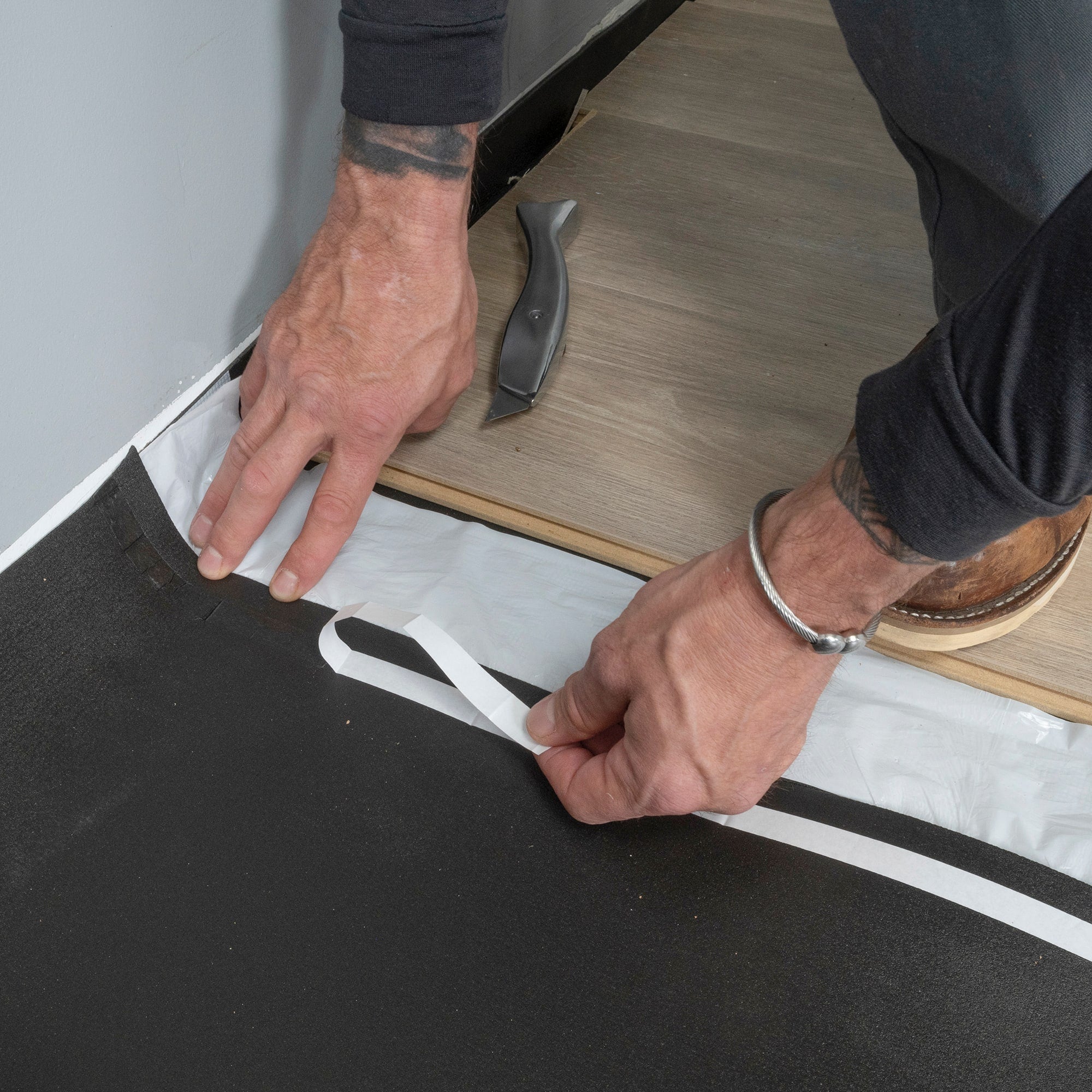 Black Jack Floating Floor Cushion Underlayment Roll - 100 sq. ft. - 4