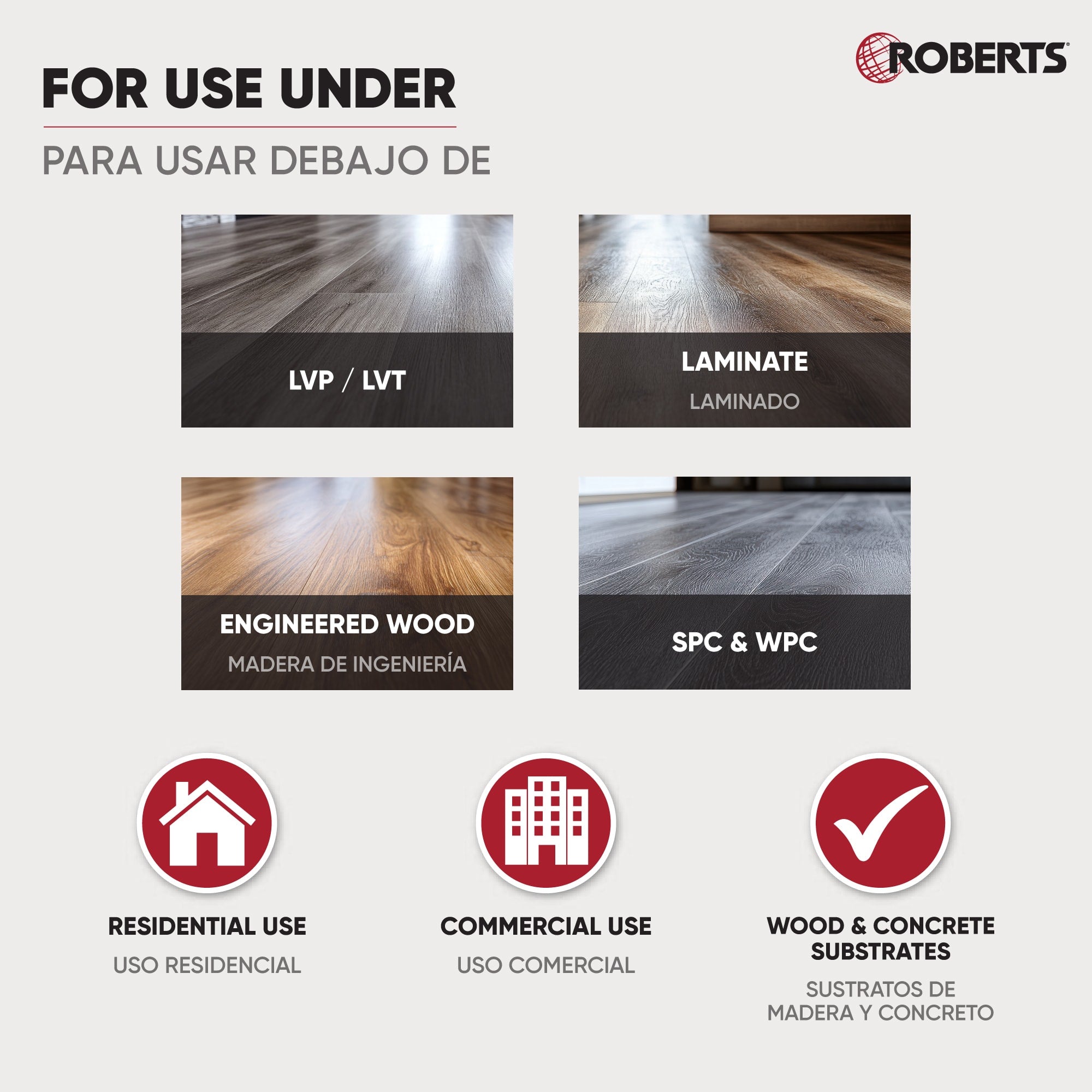 AcoustiShield Premium Underlayment for Luxury Vinyl Plank - 100 sf - 4
