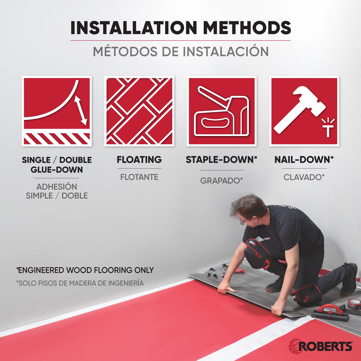 AcoustiShield Premium Underlayment for Luxury Vinyl Plank - 100 sf - 7