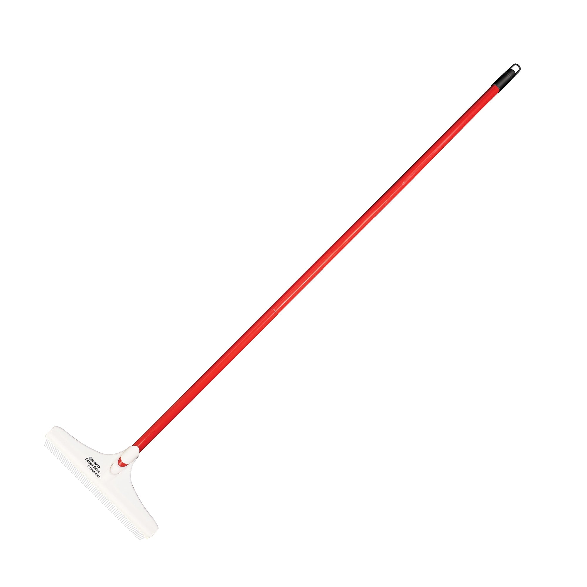 12" Carpet Rake and Groomer with 51" Handle - 1
